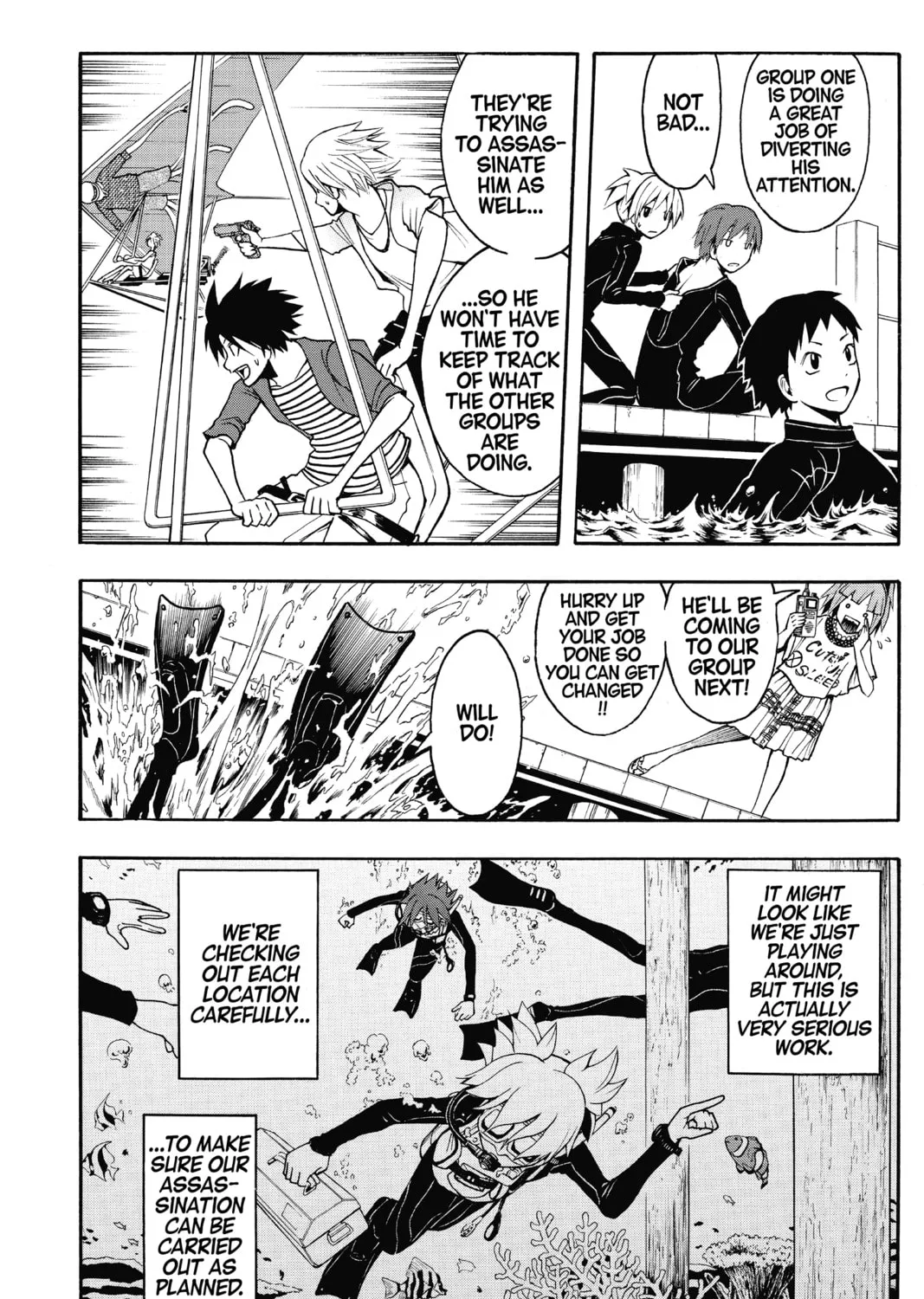 Assassination Classroom, chapter 58, page 11