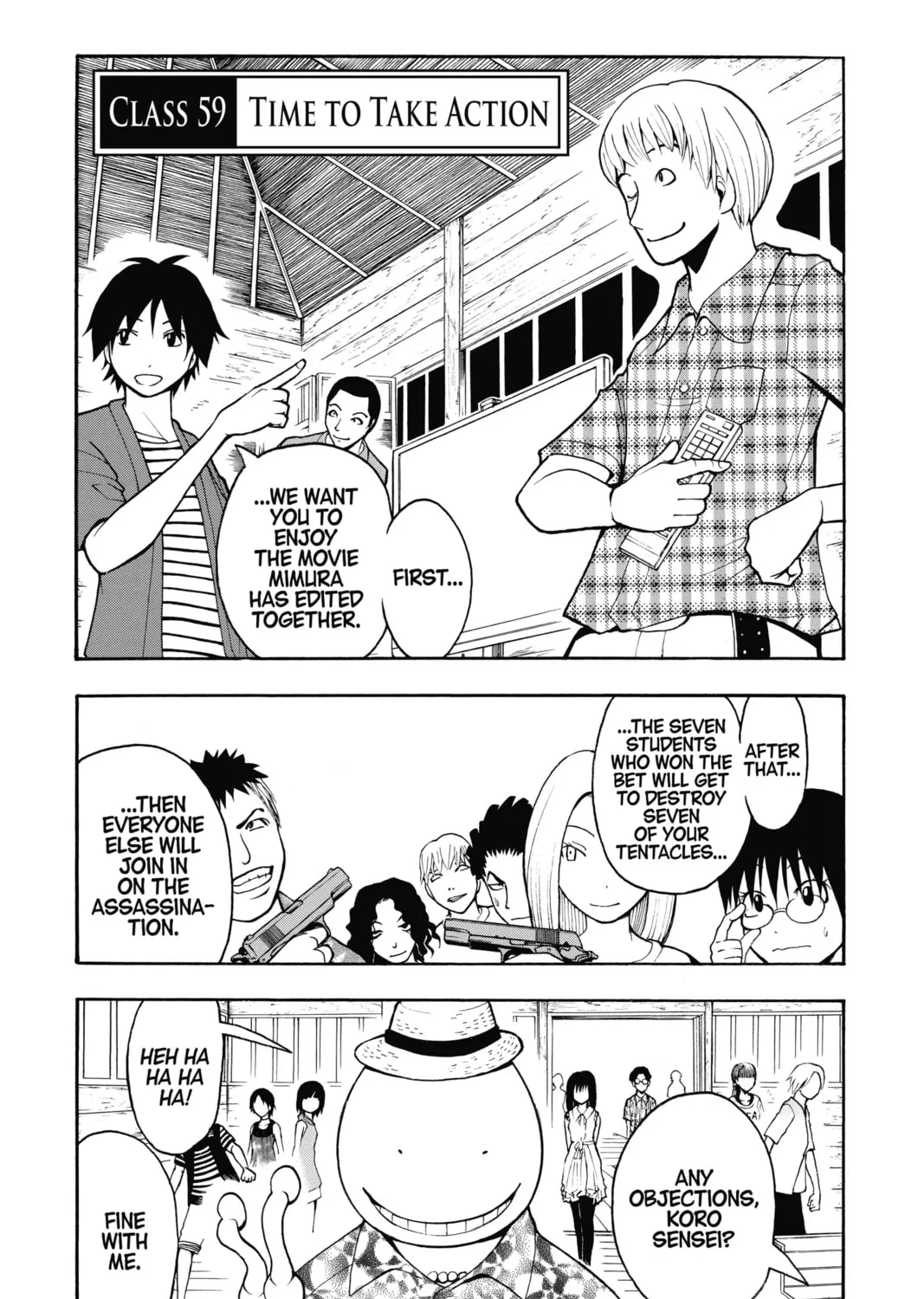 Assassination Classroom, chapter 59, page 1
