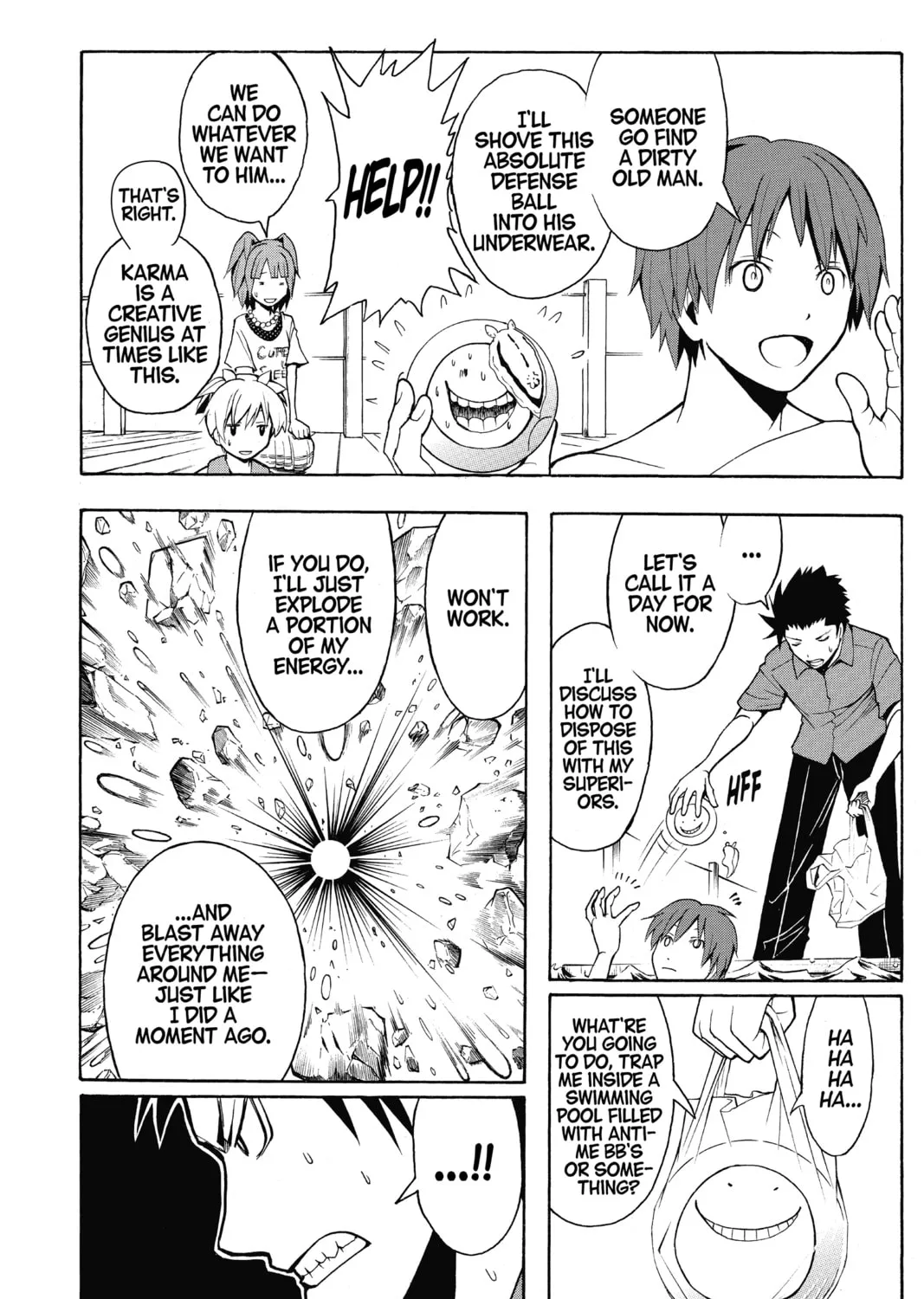 Assassination Classroom, chapter 60, page 19
