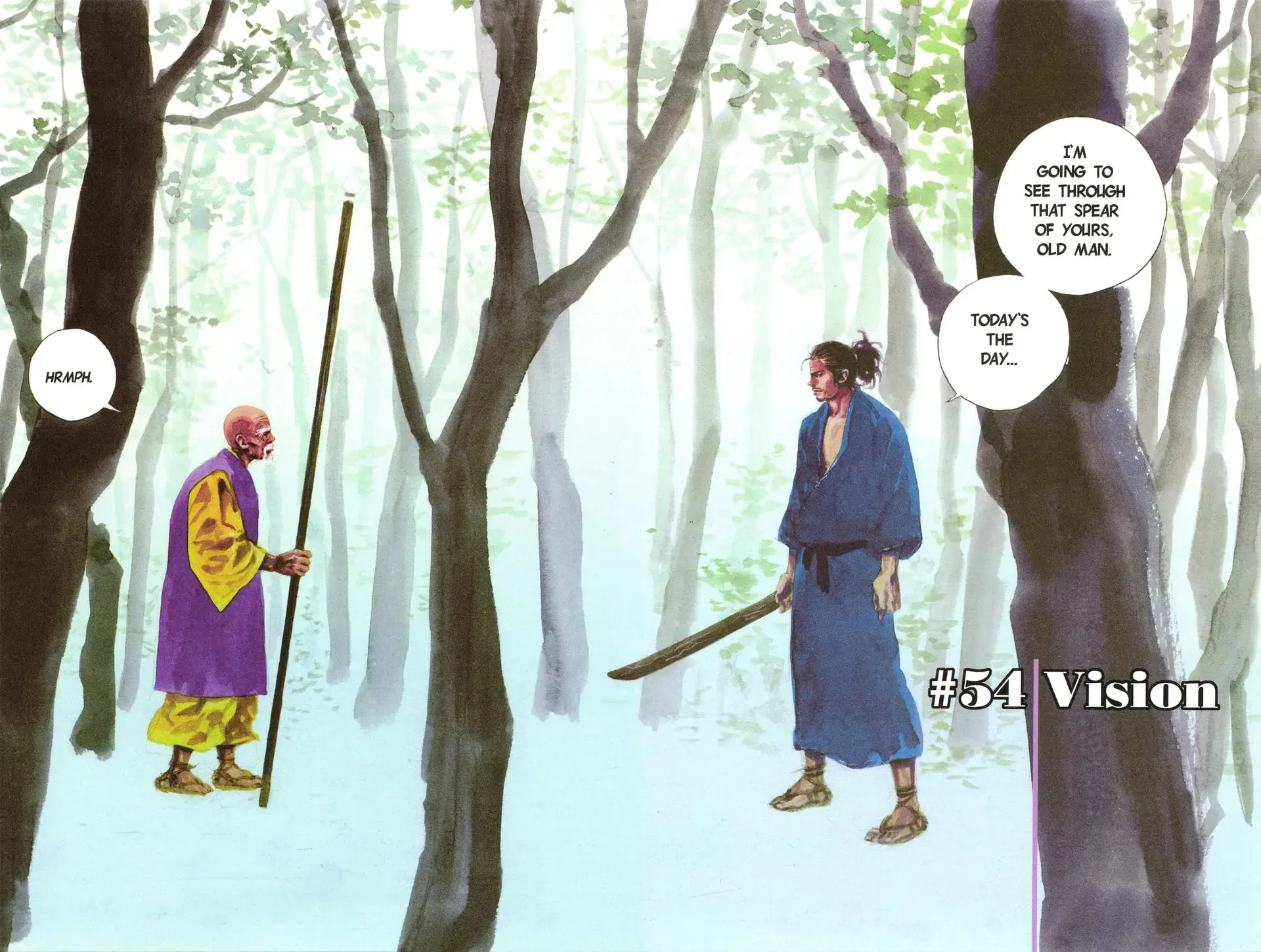 Vagabond Manga, chapter 54, page 2