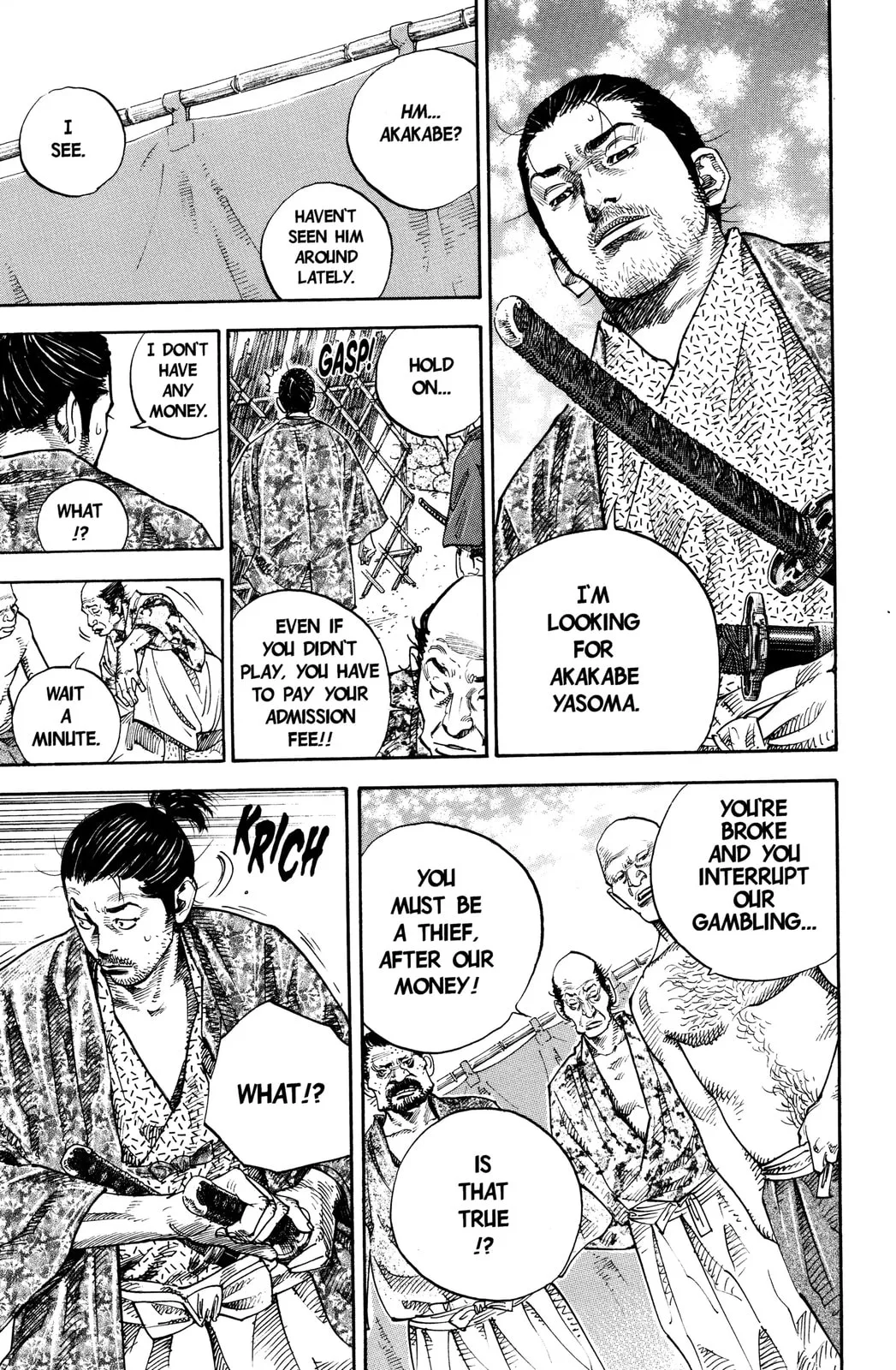 Vagabond Manga, chapter 57, page 13