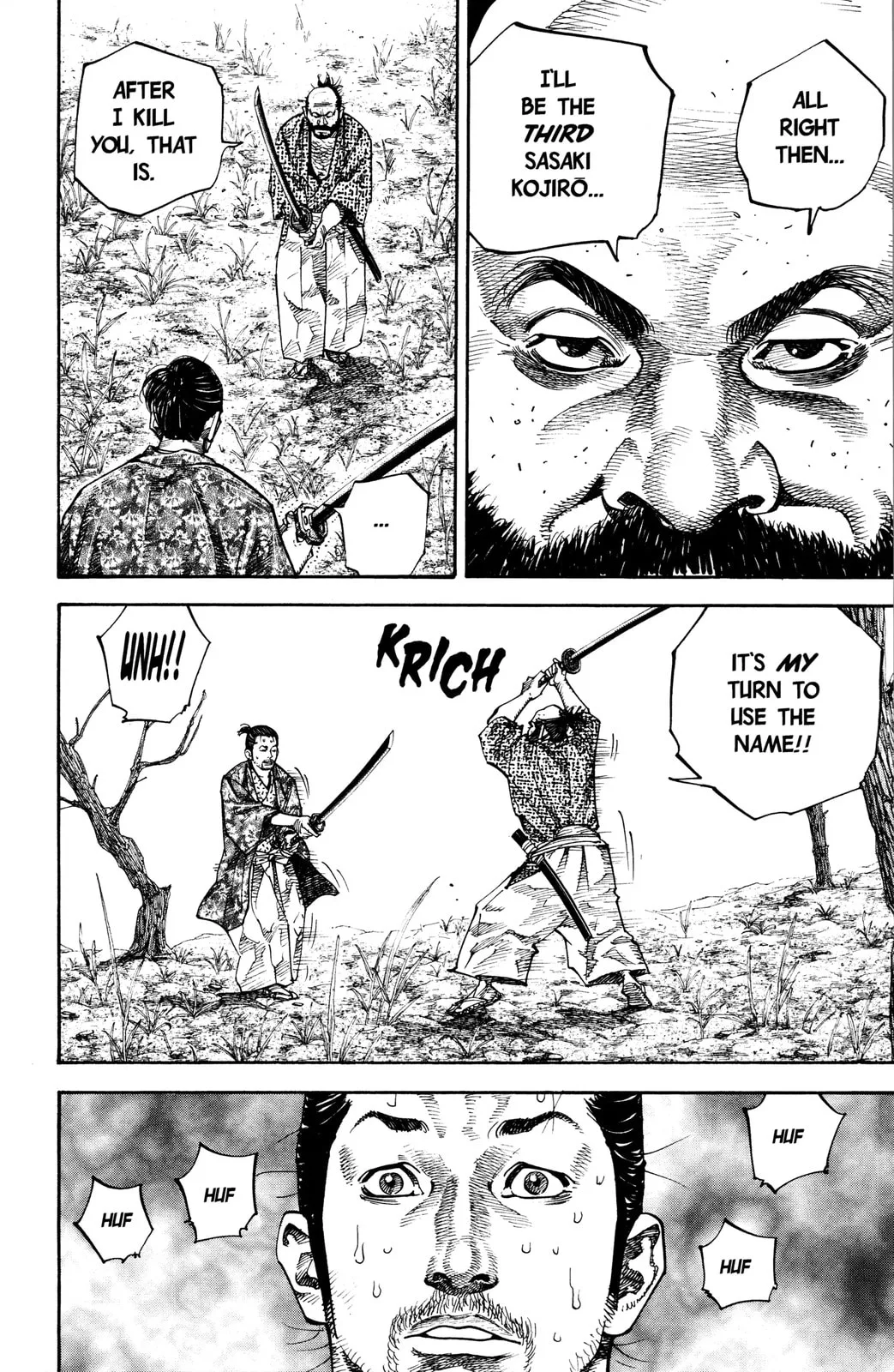 Vagabond Manga, chapter 58, page 4