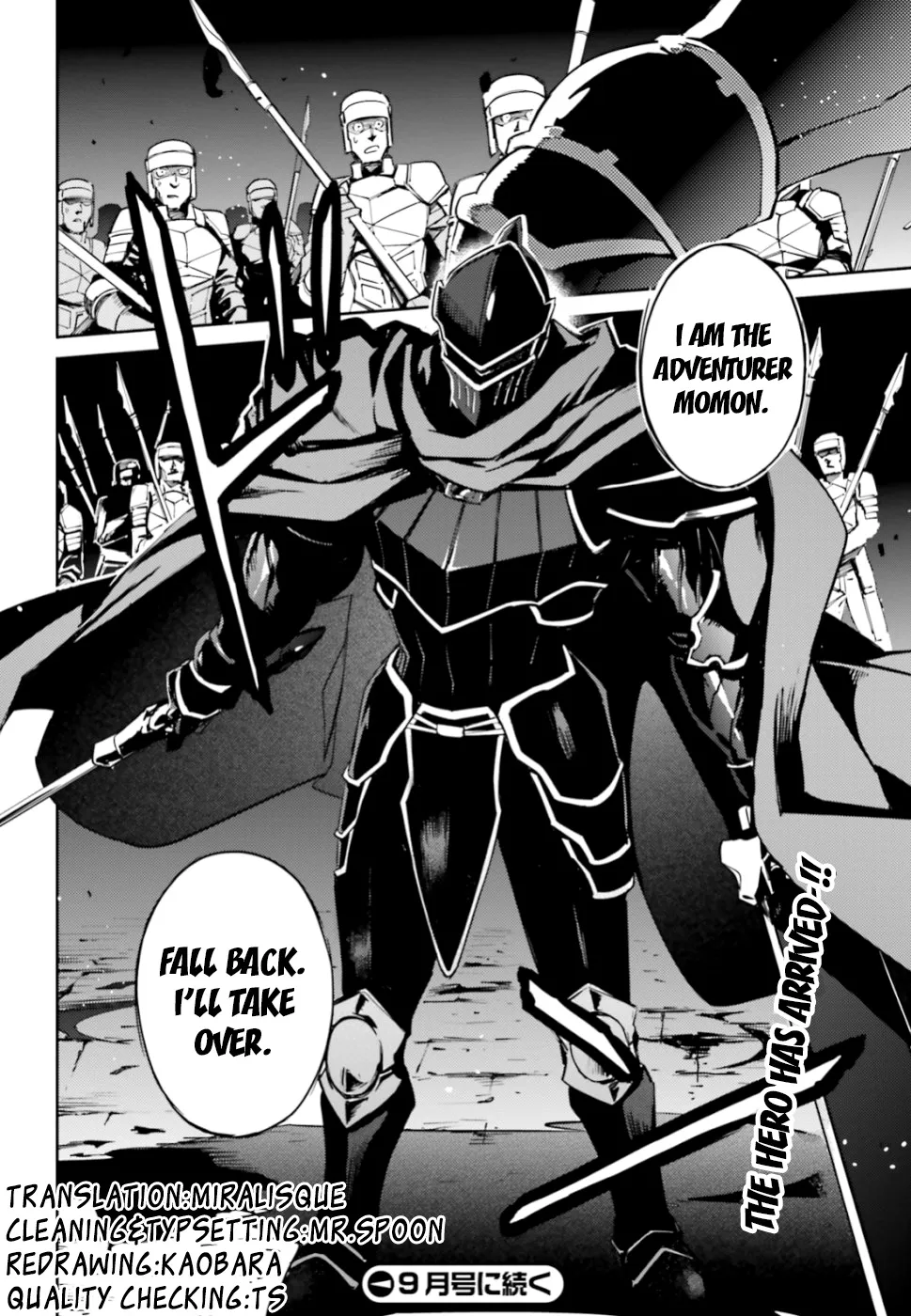 Overlord, chapter 49, page 32