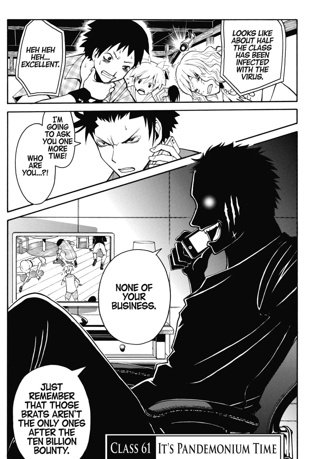 Assassination Classroom, chapter 61, page 1