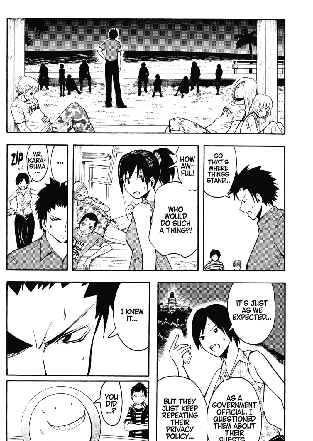 Assassination Classroom, chapter 61, page 9
