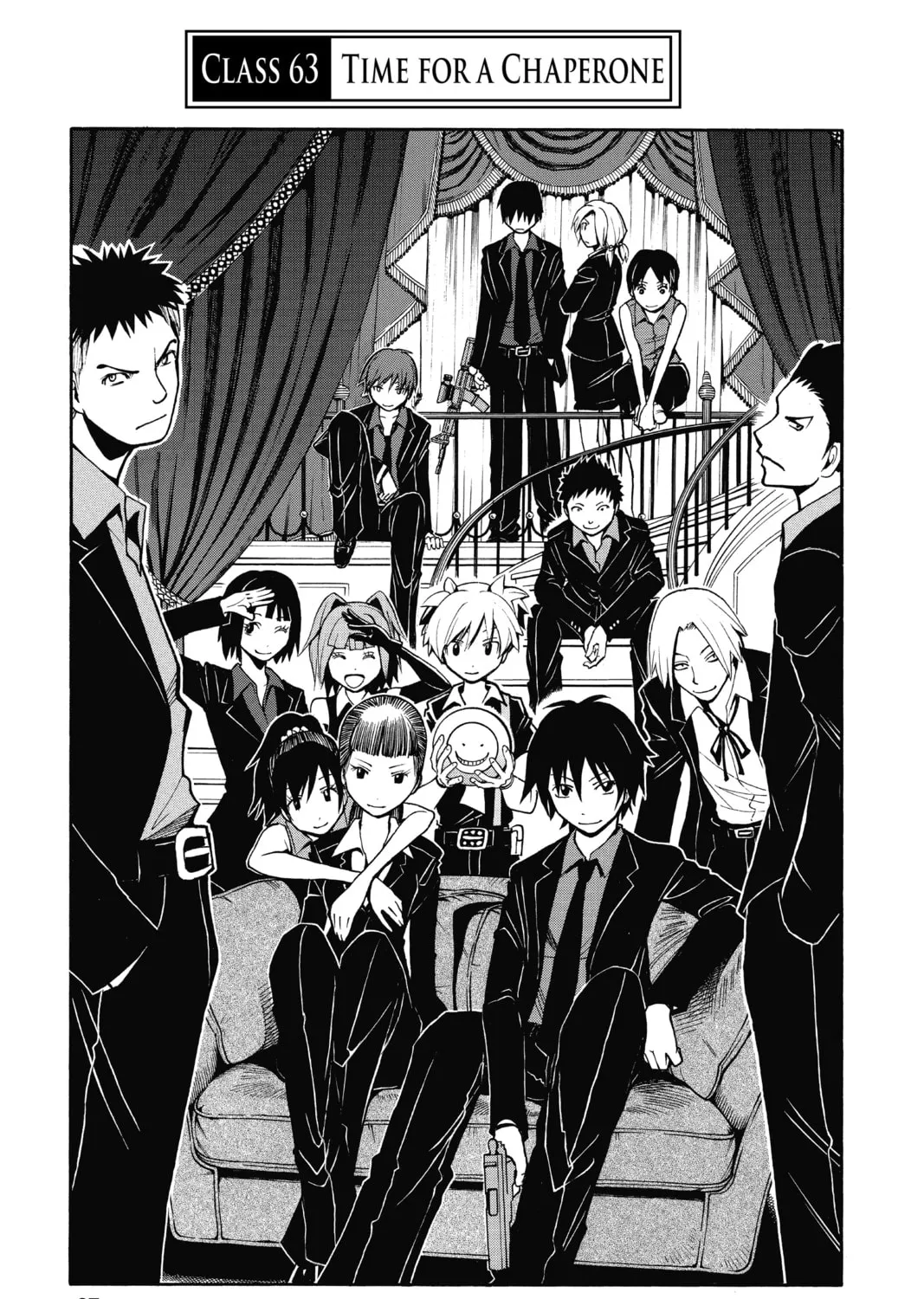 Assassination Classroom, chapter 63, page 1