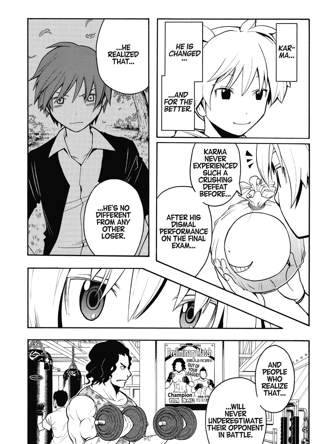 Assassination Classroom, chapter 65, page 31