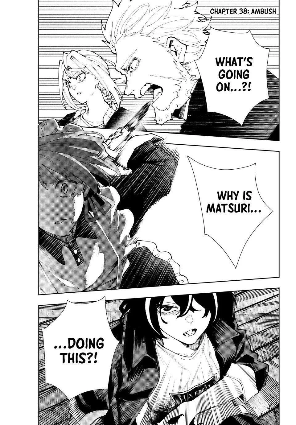 Keishichou Kouanbu Kouan Dai-9-Ka Inou Taisaku Gakari, chapter 38, page 1