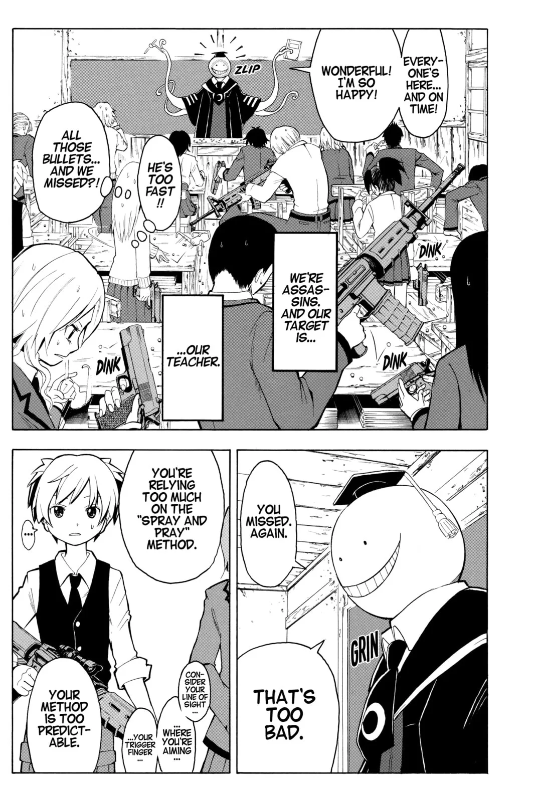 Assassination Classroom, chapter 1, page 12