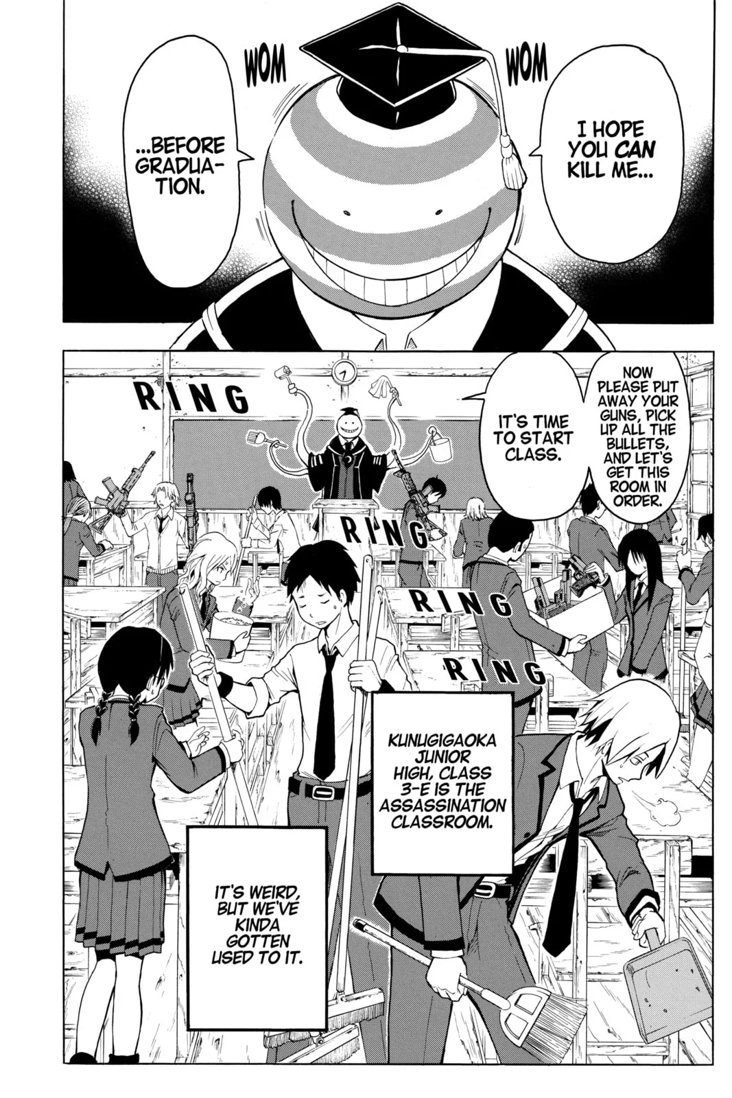 Assassination Classroom, chapter 1, page 18