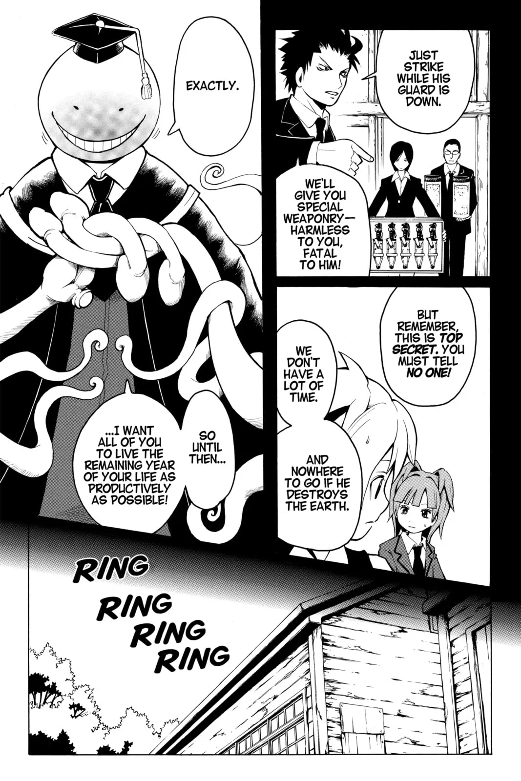 Assassination Classroom, chapter 1, page 36