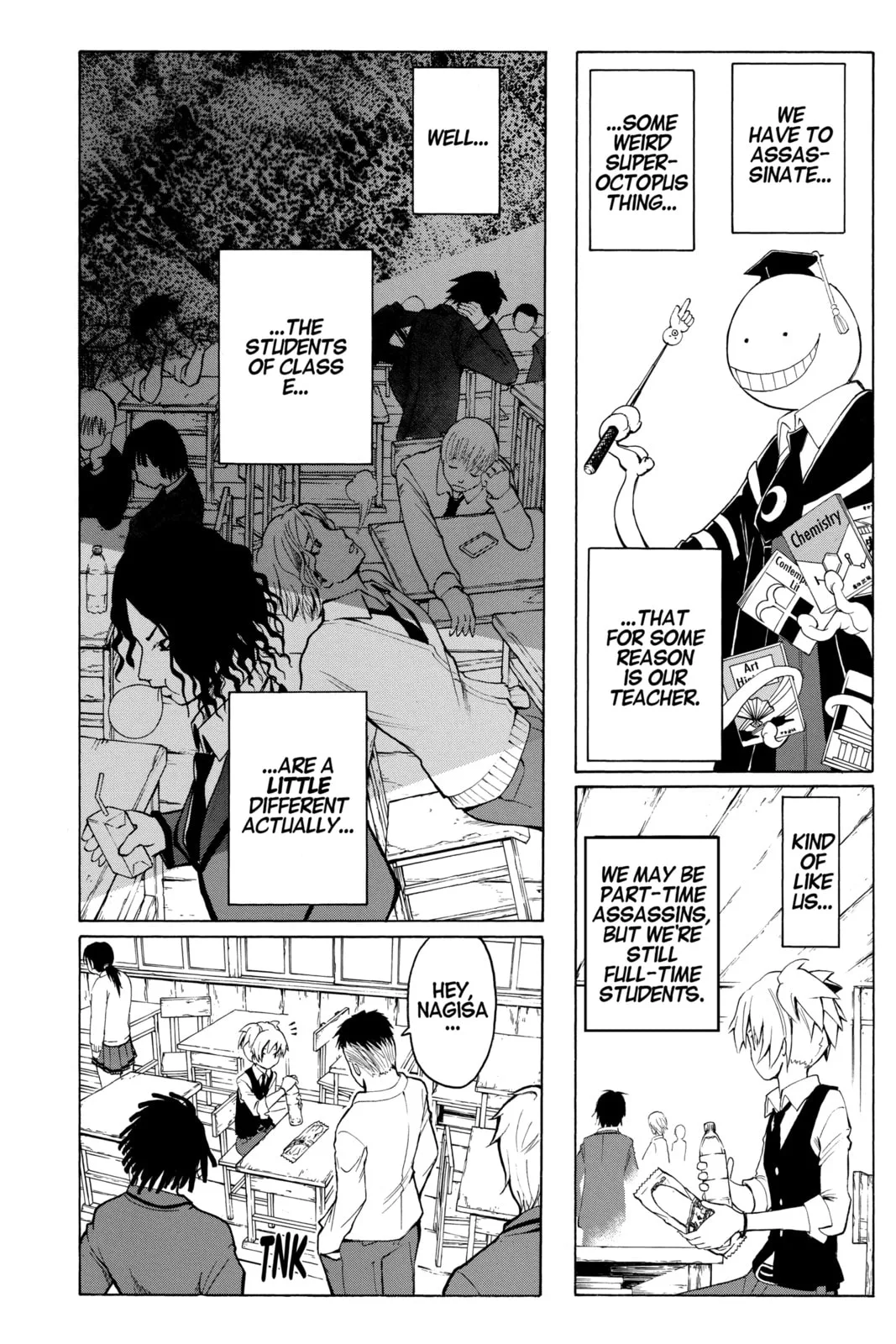Assassination Classroom, chapter 1, page 41