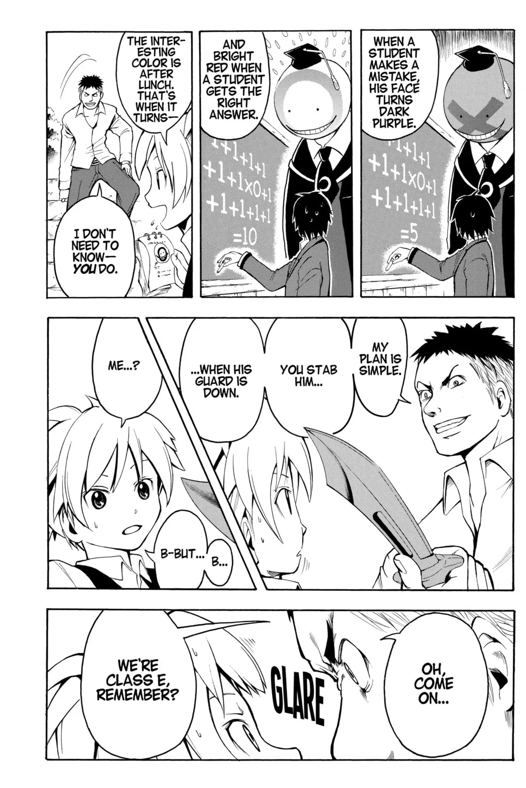 Assassination Classroom, chapter 1, page 43