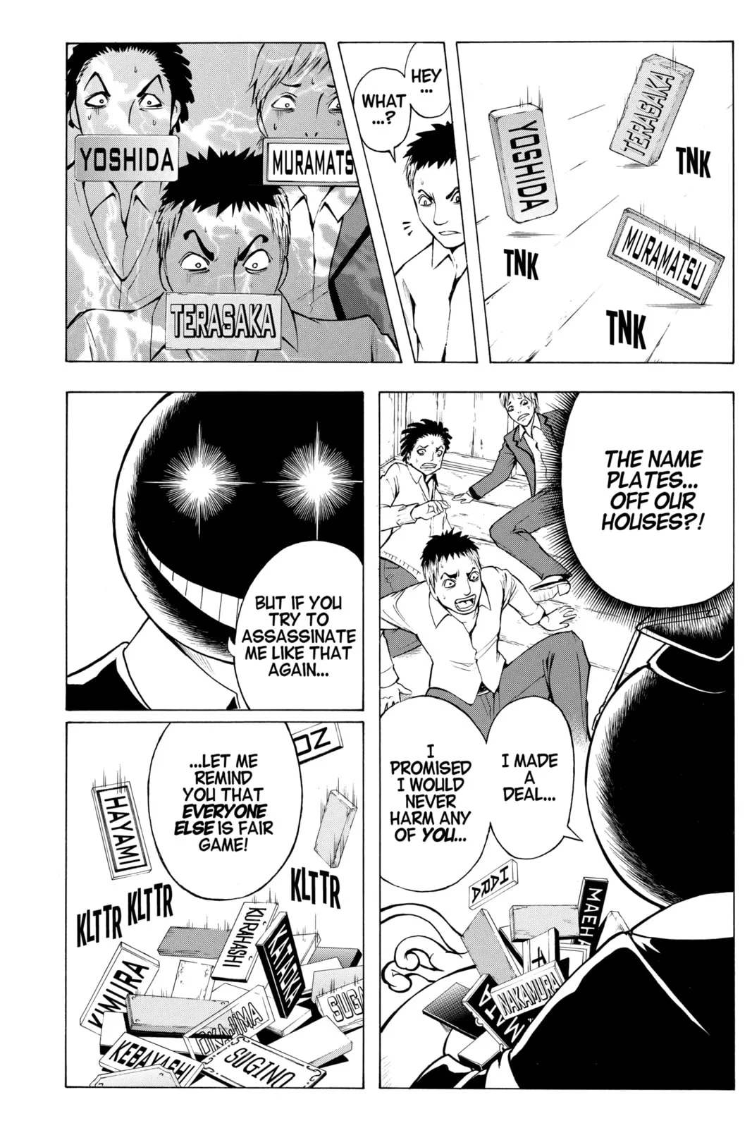 Assassination Classroom, chapter 1, page 60