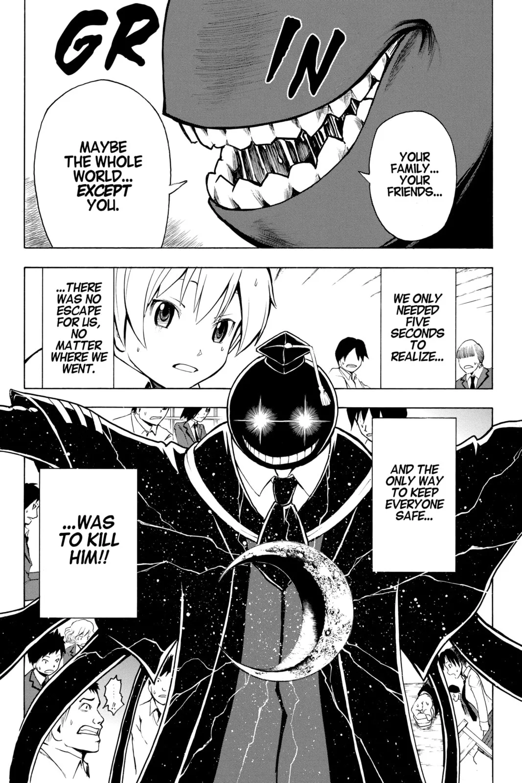 Assassination Classroom, chapter 1, page 61