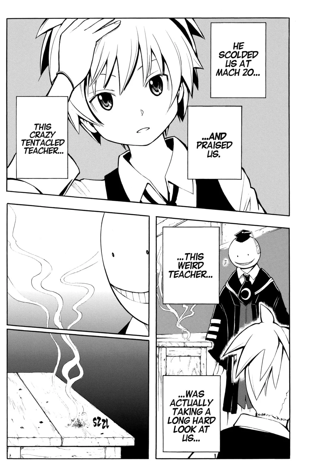Assassination Classroom, chapter 1, page 65