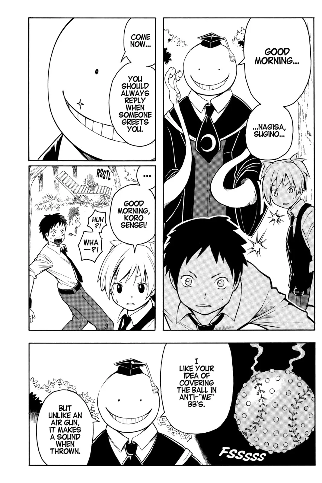 Assassination Classroom, chapter 2, page 8