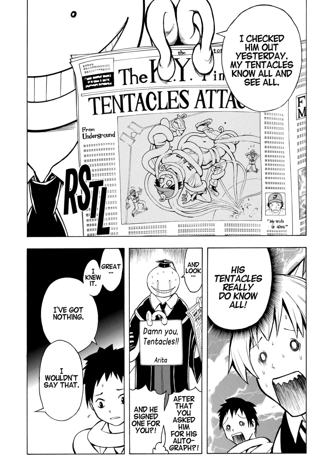 Assassination Classroom, chapter 2, page 32