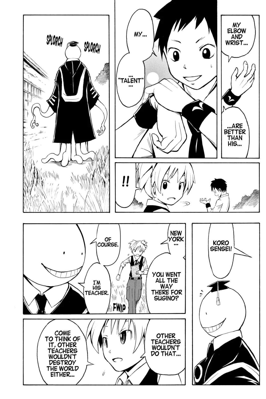 Assassination Classroom, chapter 2, page 36