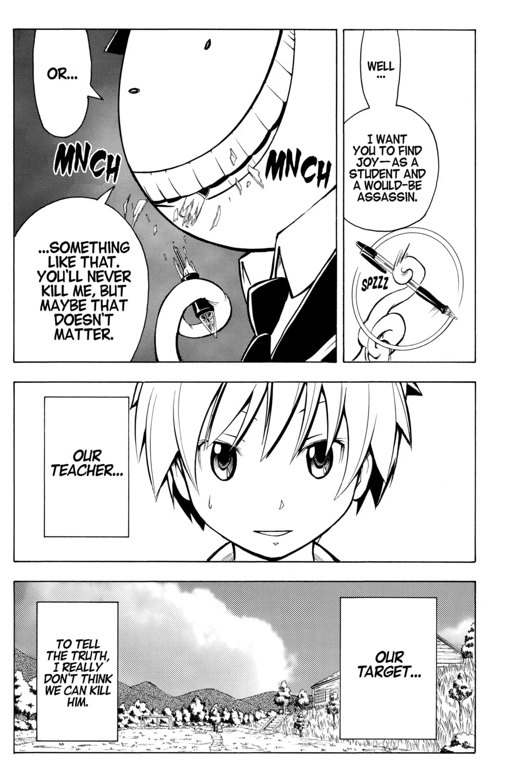 Assassination Classroom, chapter 2, page 40