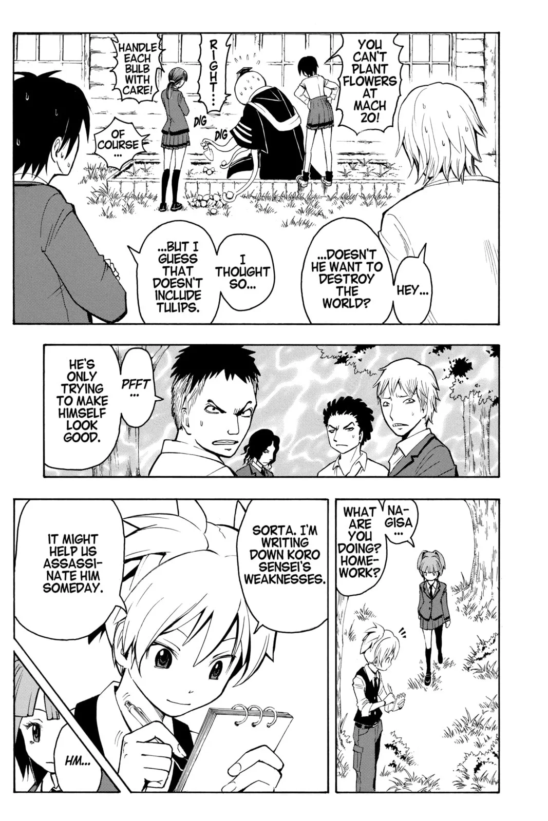 Assassination Classroom, chapter 3, page 10