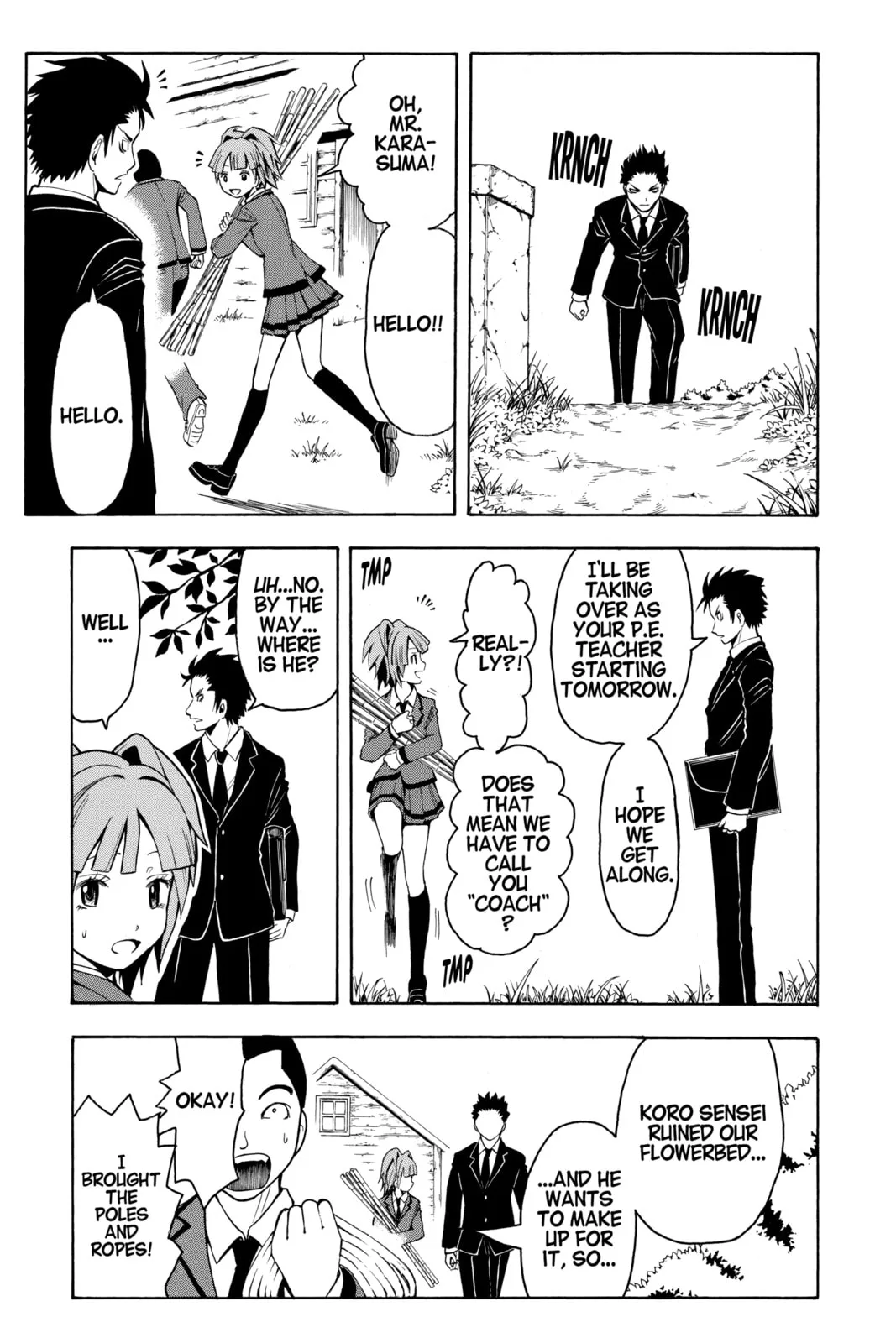 Assassination Classroom, chapter 3, page 22