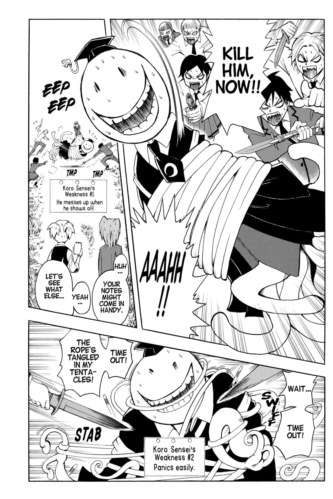 Assassination Classroom, chapter 3, page 28