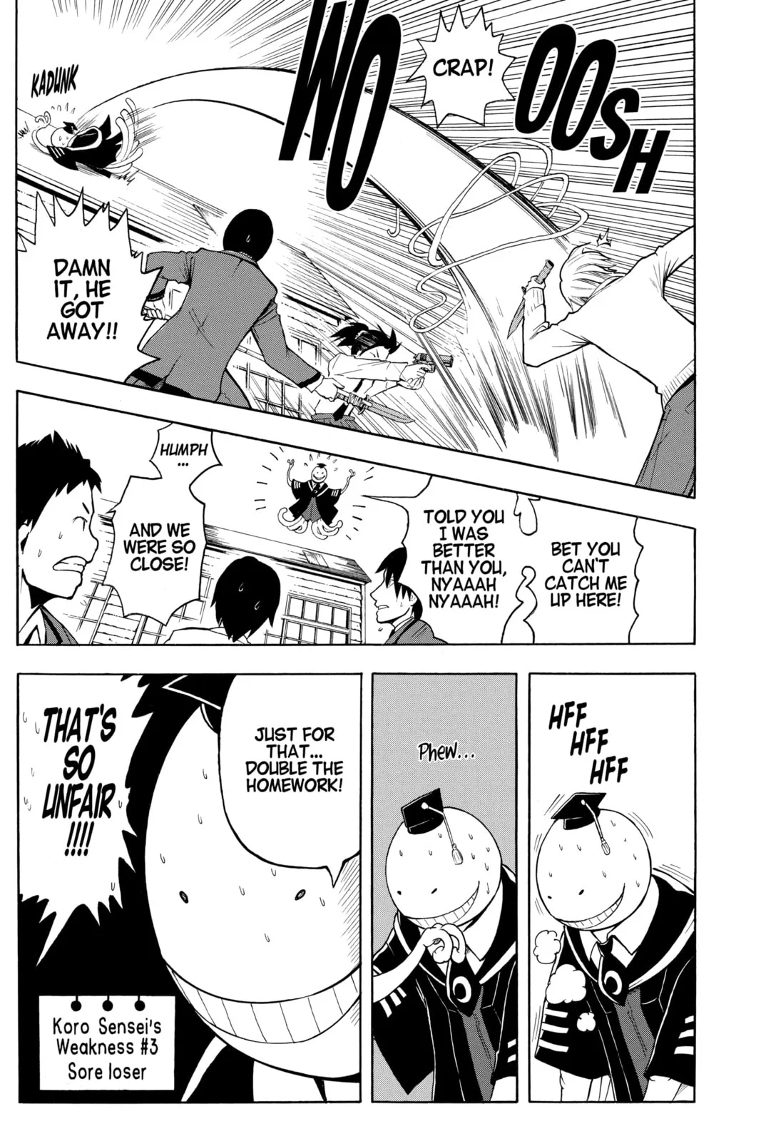 Assassination Classroom, chapter 3, page 30