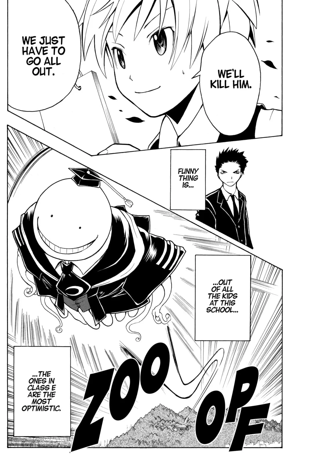 Assassination Classroom, chapter 3, page 34