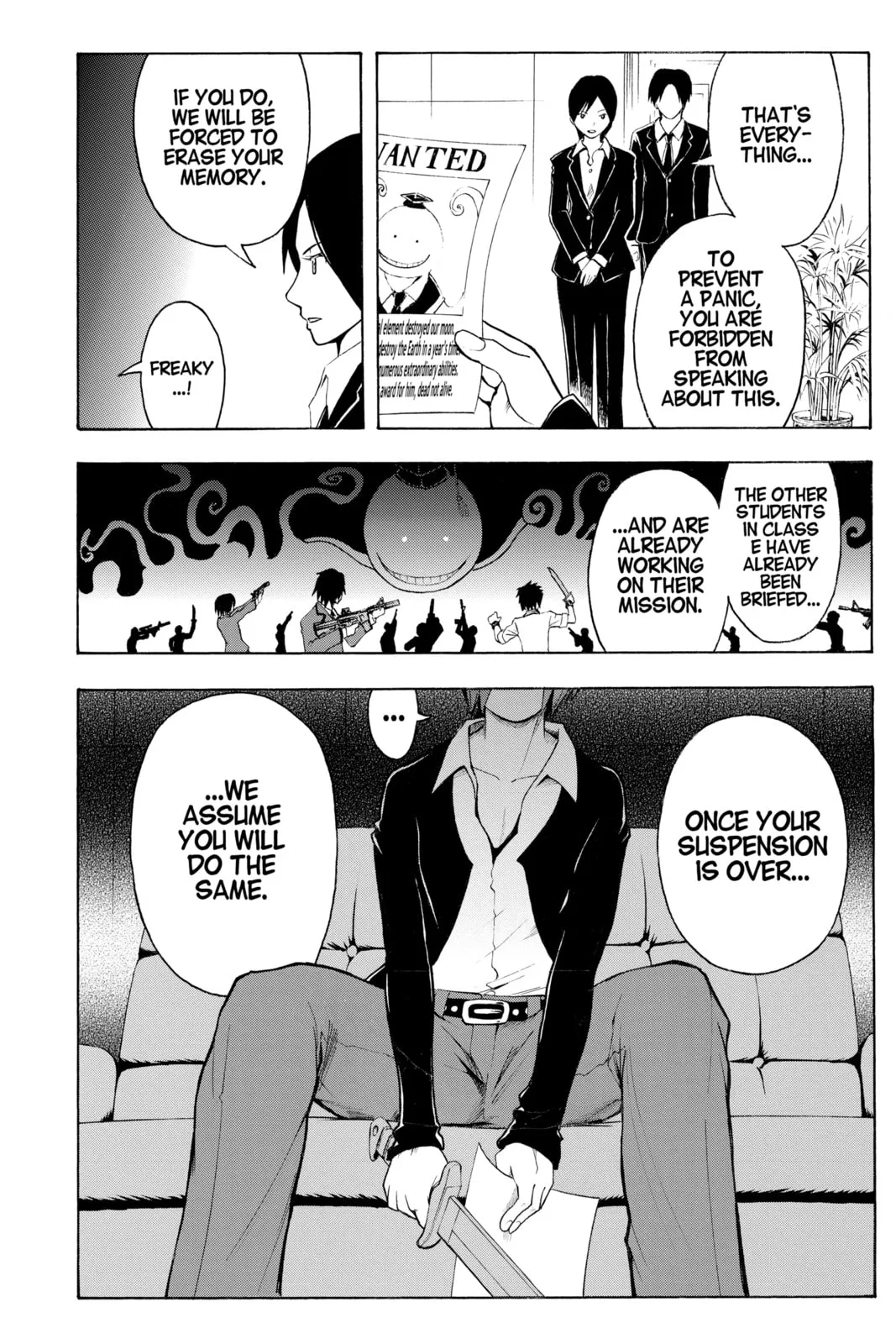 Assassination Classroom, chapter 3, page 36