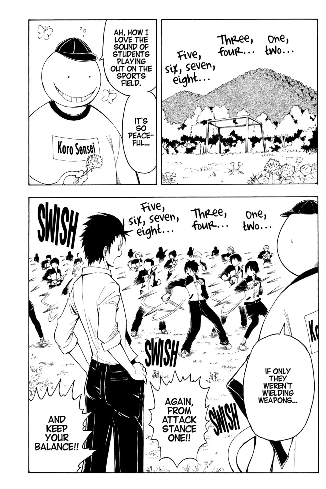 Assassination Classroom, chapter 4, page 4