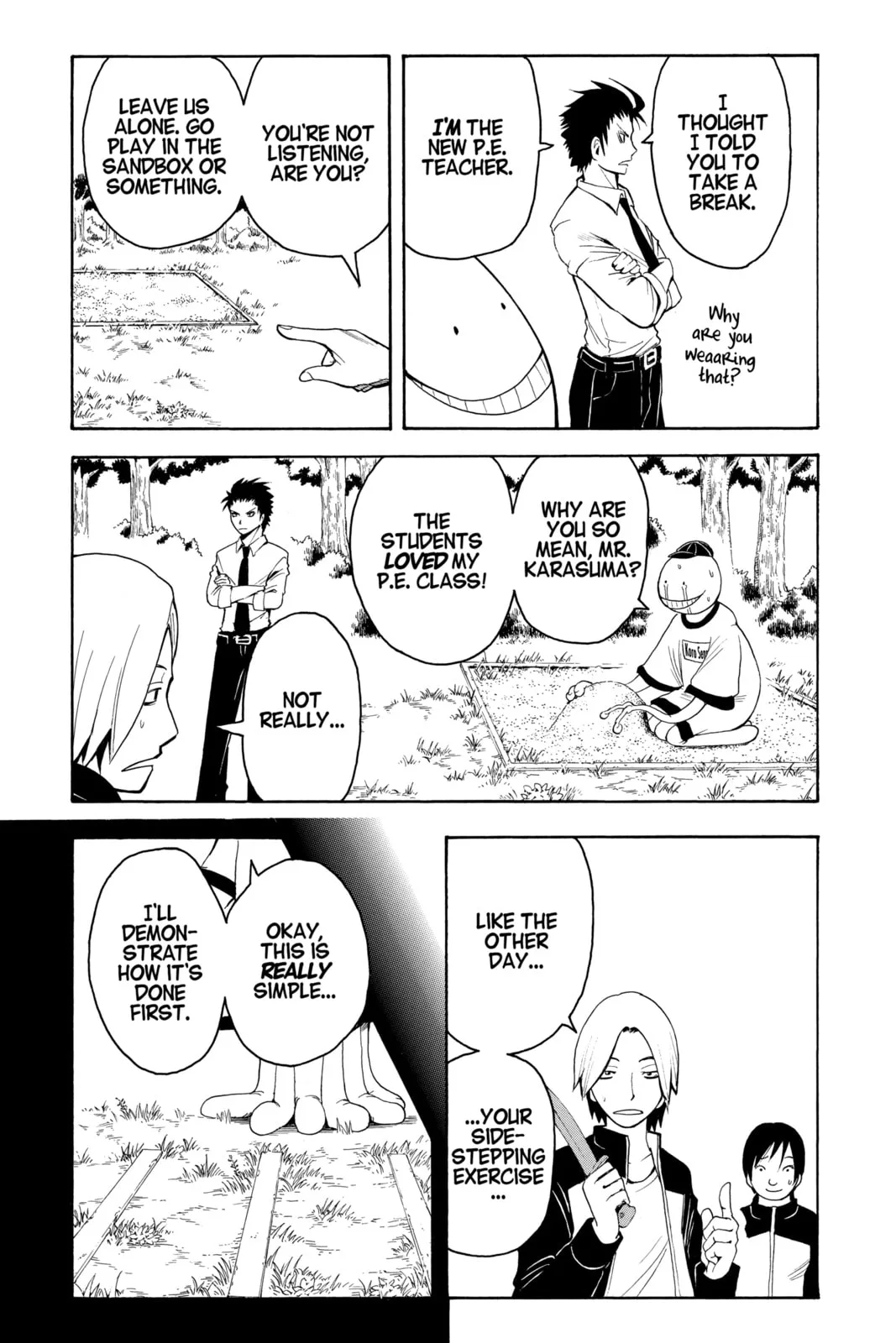 Assassination Classroom, chapter 4, page 6