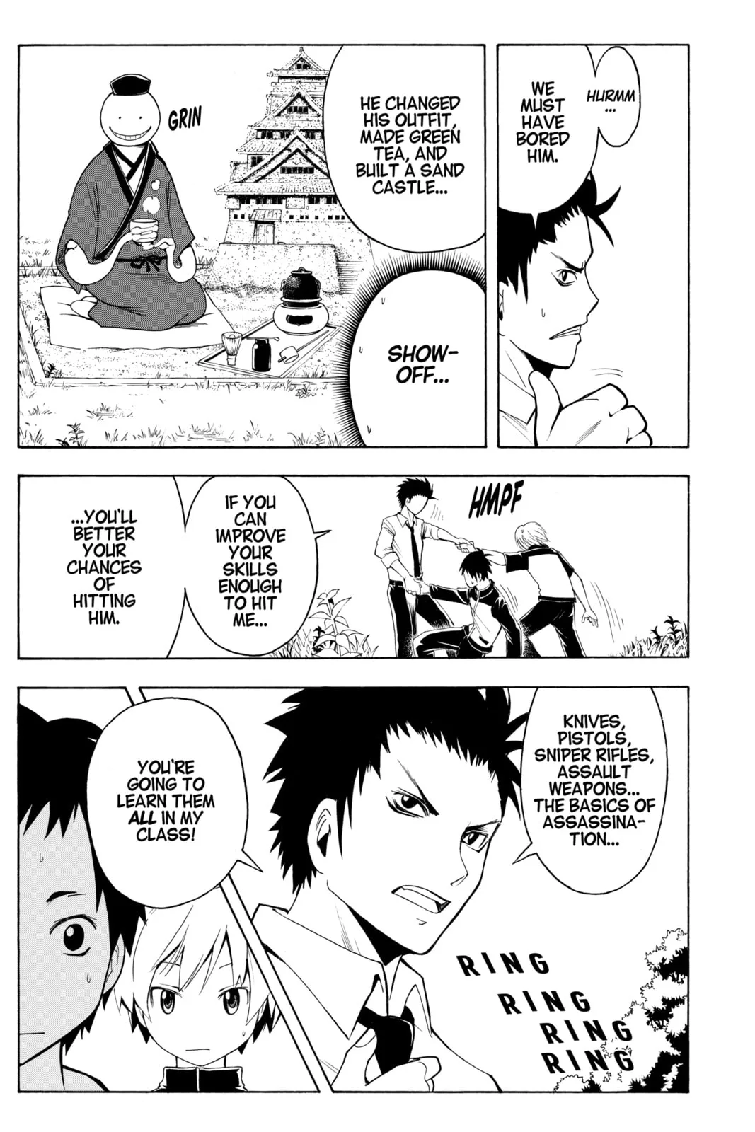 Assassination Classroom, chapter 4, page 18