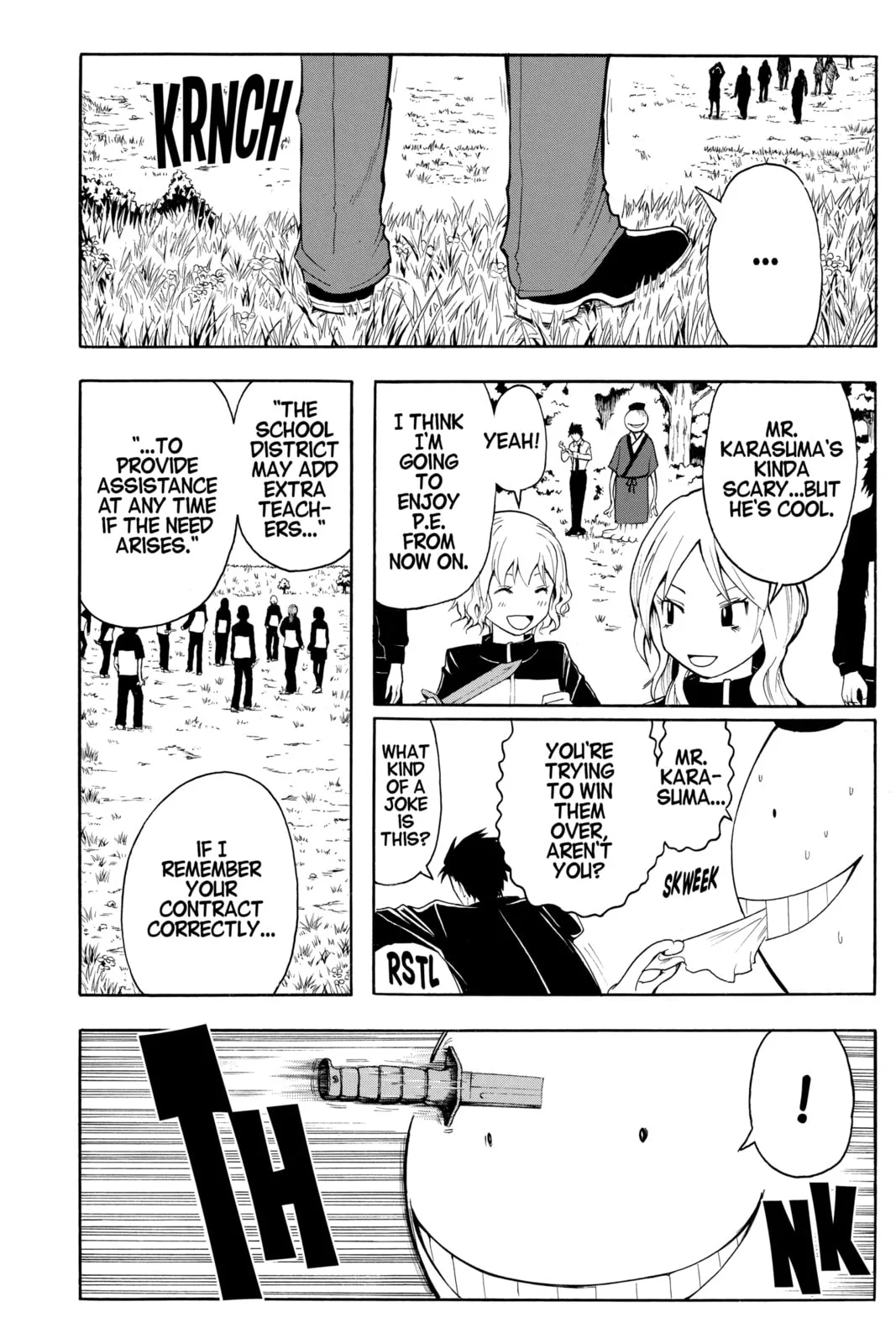 Assassination Classroom, chapter 4, page 20