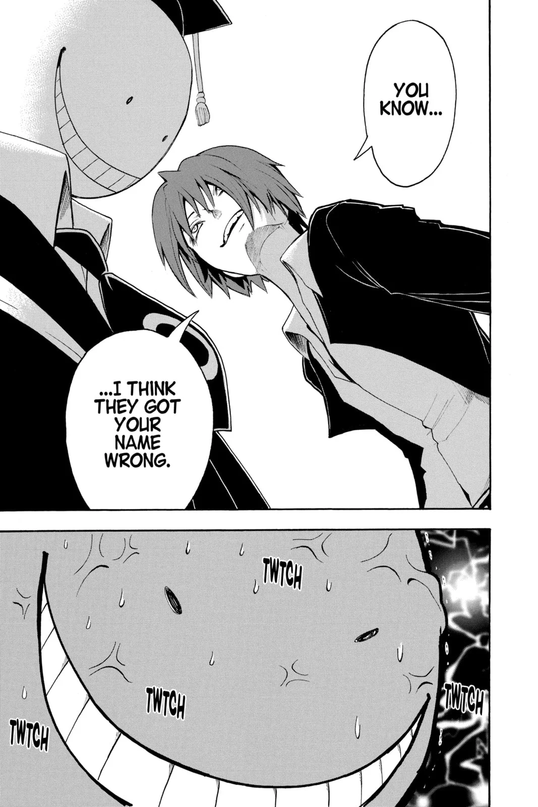 Assassination Classroom, chapter 4, page 34