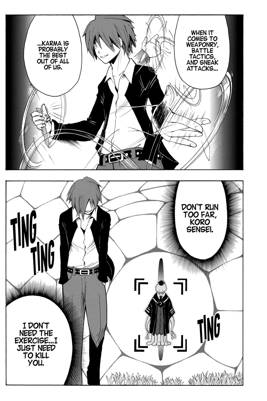 Assassination Classroom, chapter 4, page 38