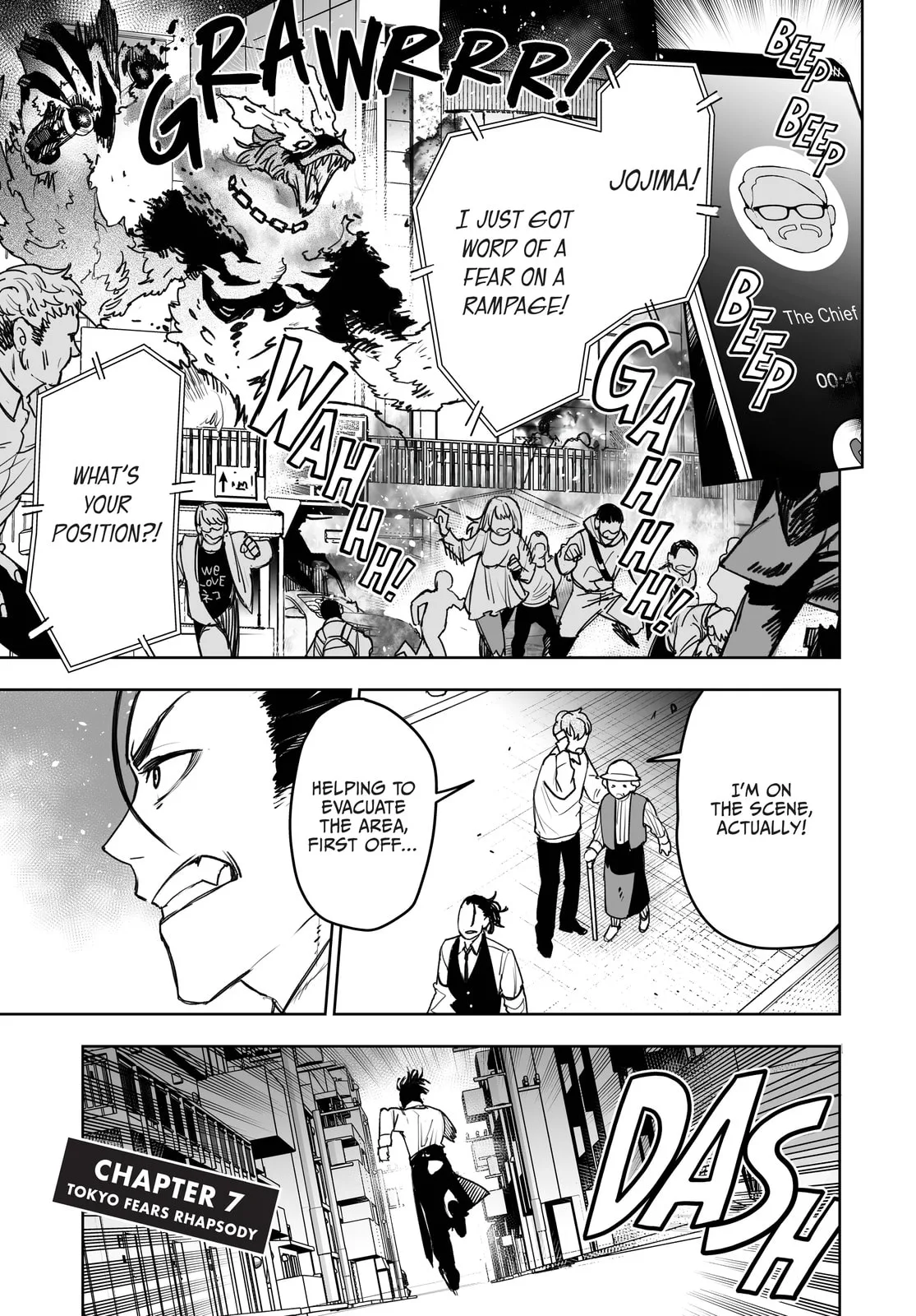 Tokyo Fears Rhapsody, chapter 7, page 1