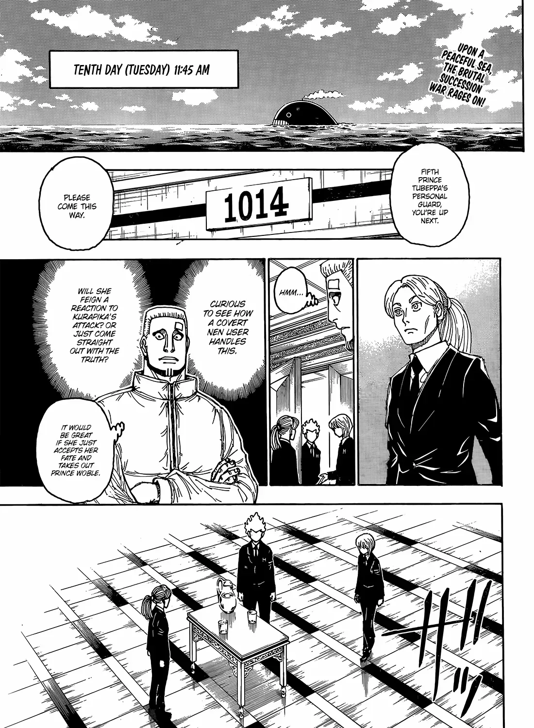Hunter x Hunter Colored Manga, chapter 401, page 4