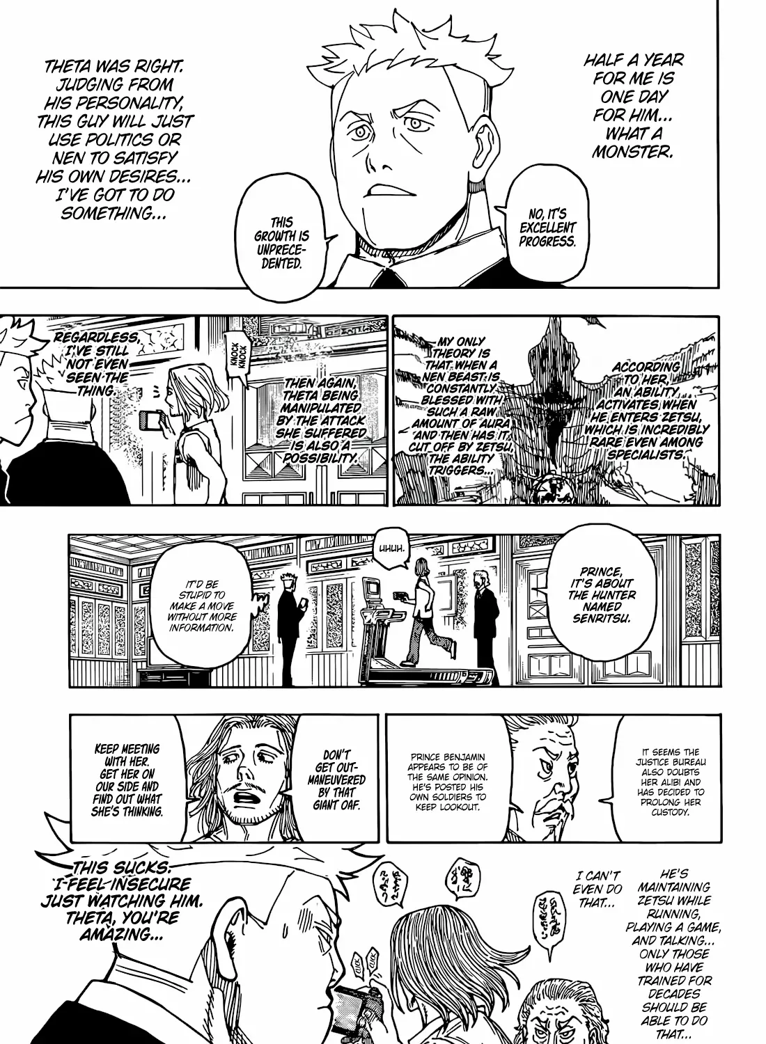 Hunter x Hunter Colored Manga, chapter 402, page 9