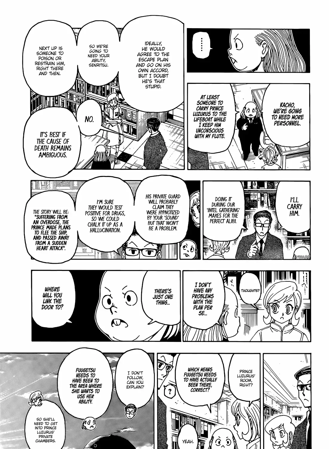 Hunter x Hunter Colored Manga, chapter 402, page 17