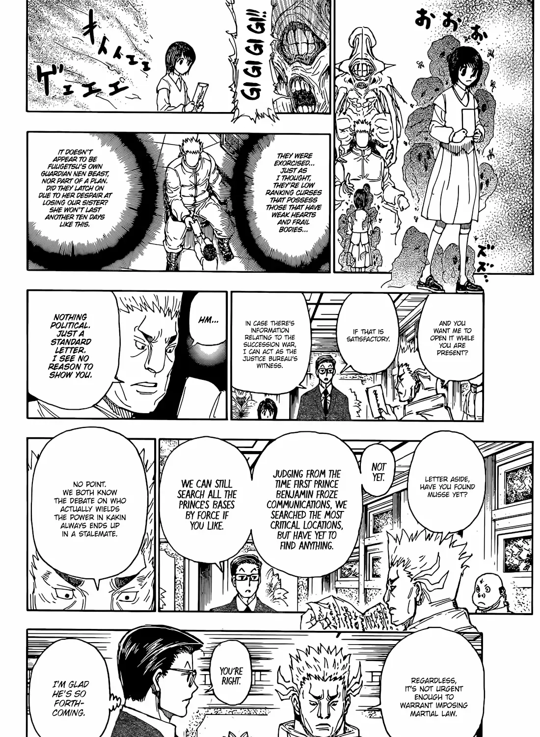 Hunter x Hunter Colored Manga, chapter 402, page 27