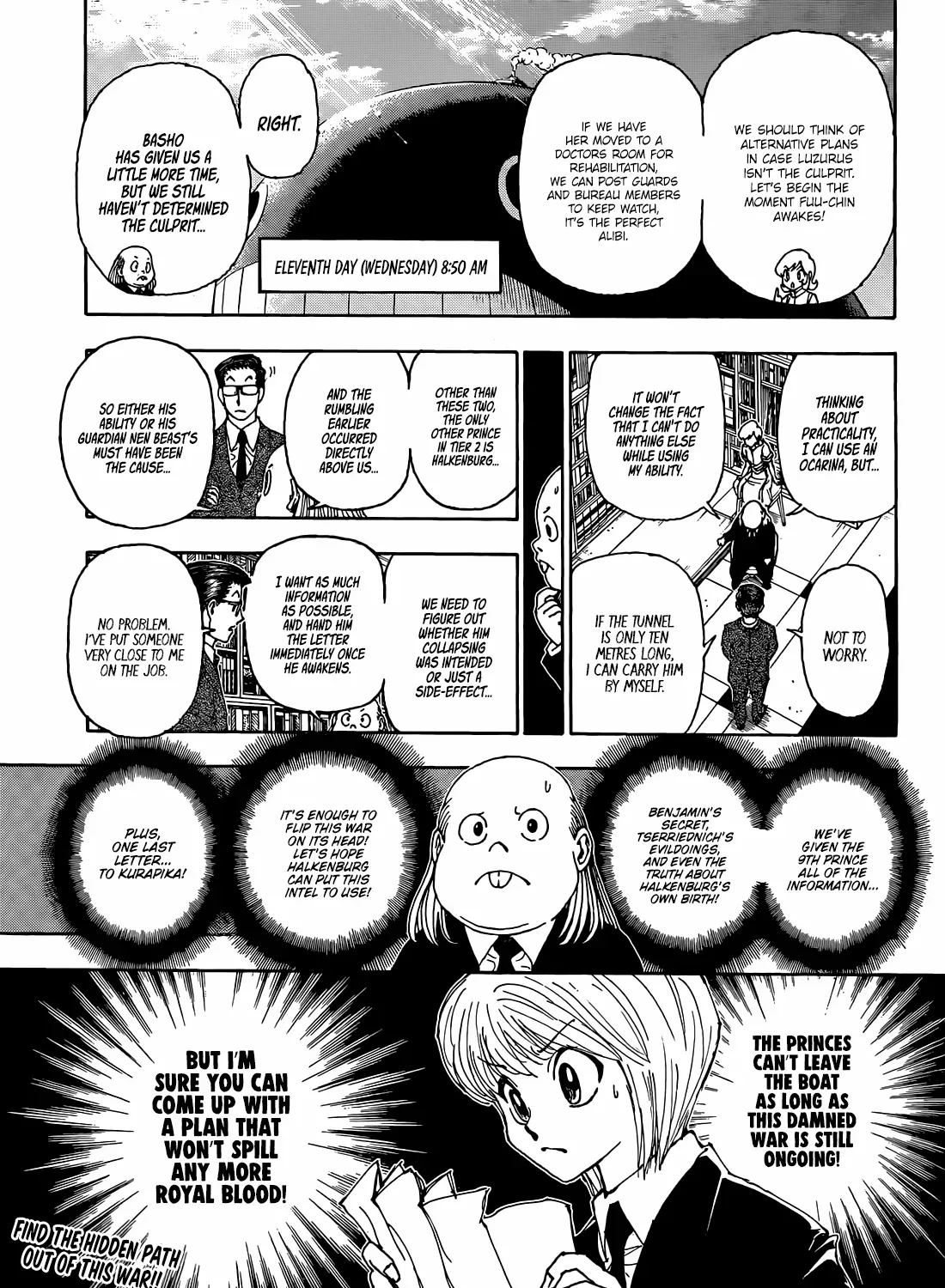 Hunter x Hunter Colored Manga, chapter 402, page 37