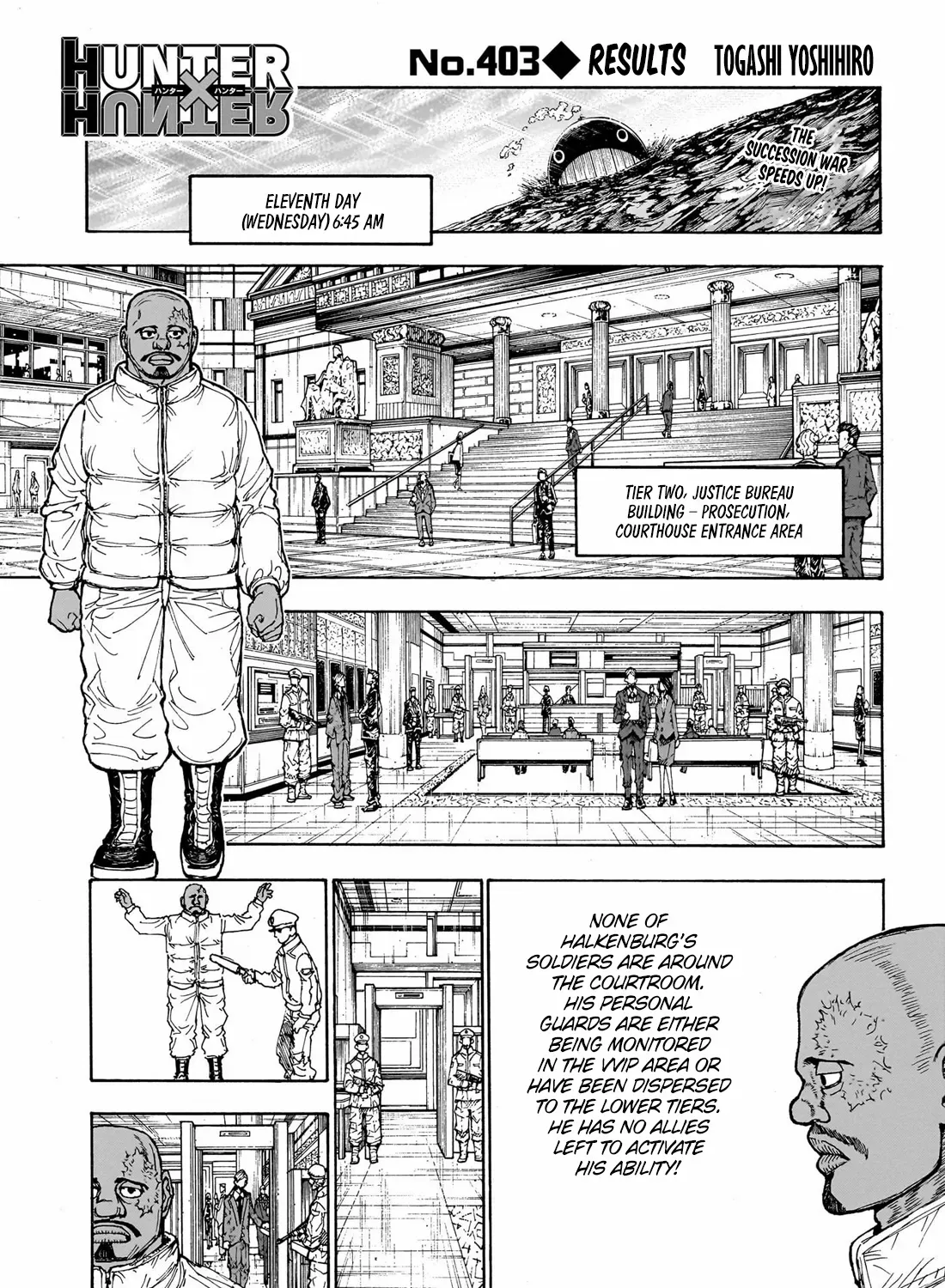 Hunter x Hunter Colored Manga, chapter 403, page 1