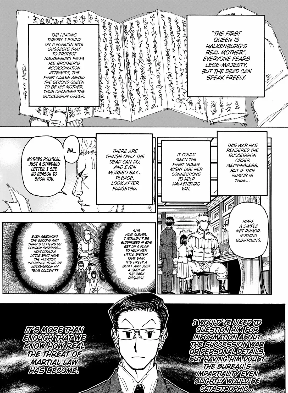 Hunter x Hunter Colored Manga, chapter 403, page 21