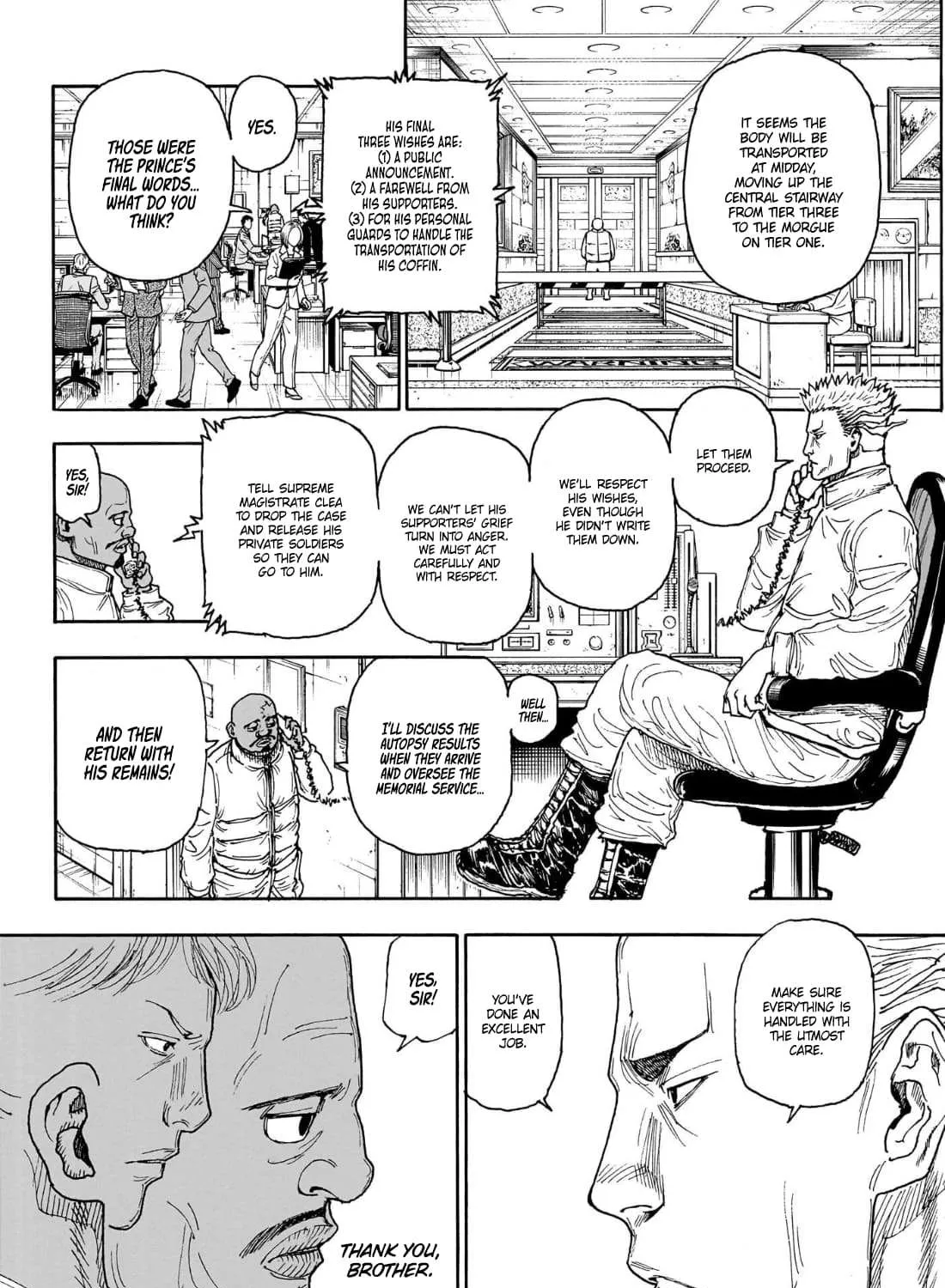 Hunter x Hunter Colored Manga, chapter 404, page 35