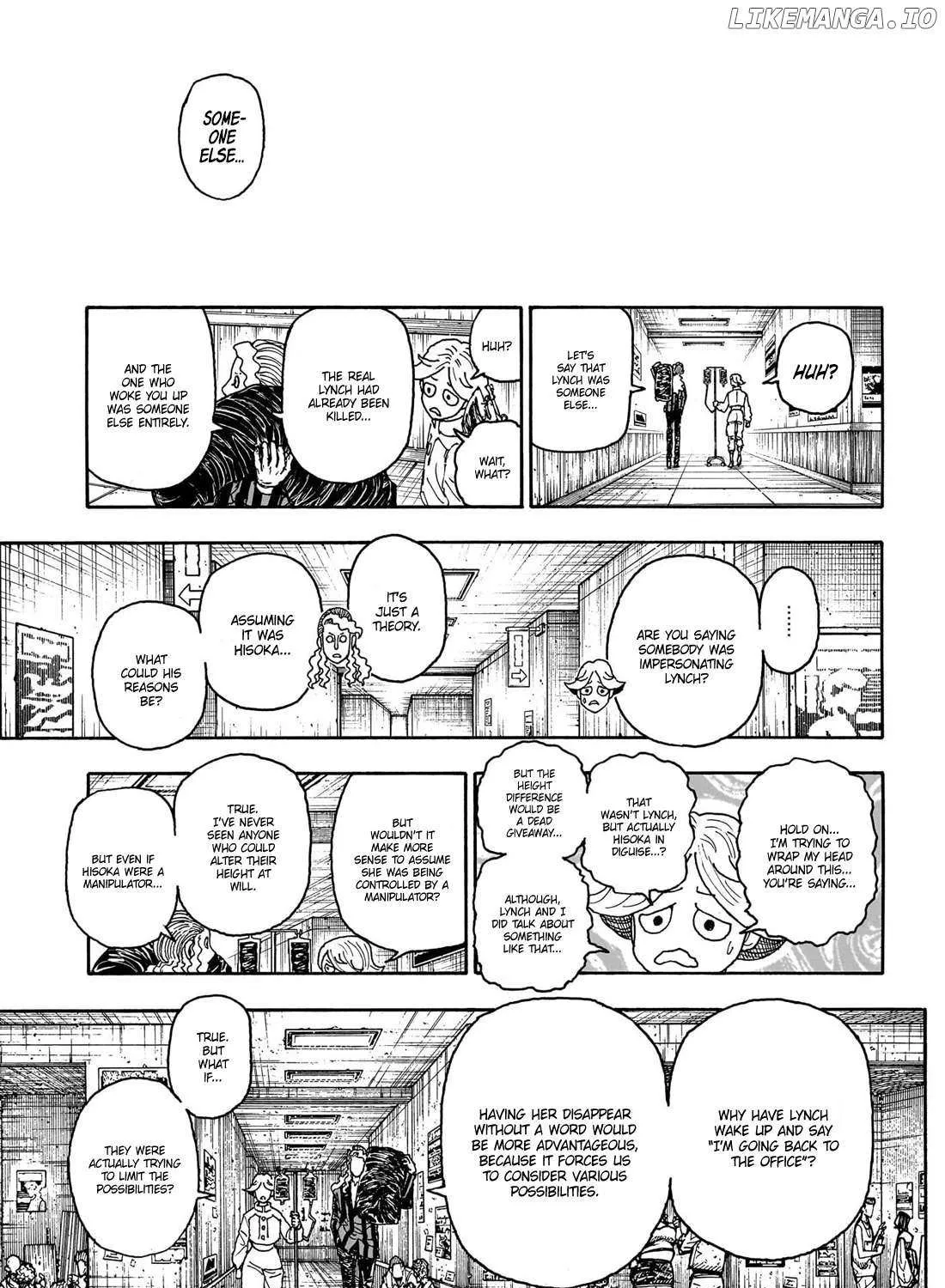 Hunter x Hunter Colored Manga, chapter 406, page 15