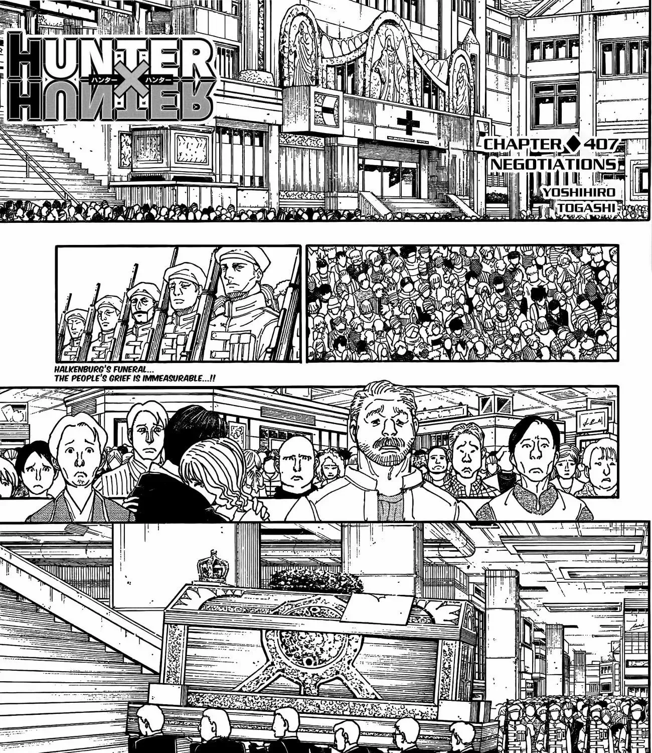 Hunter x Hunter Colored Manga, chapter 407, page 1