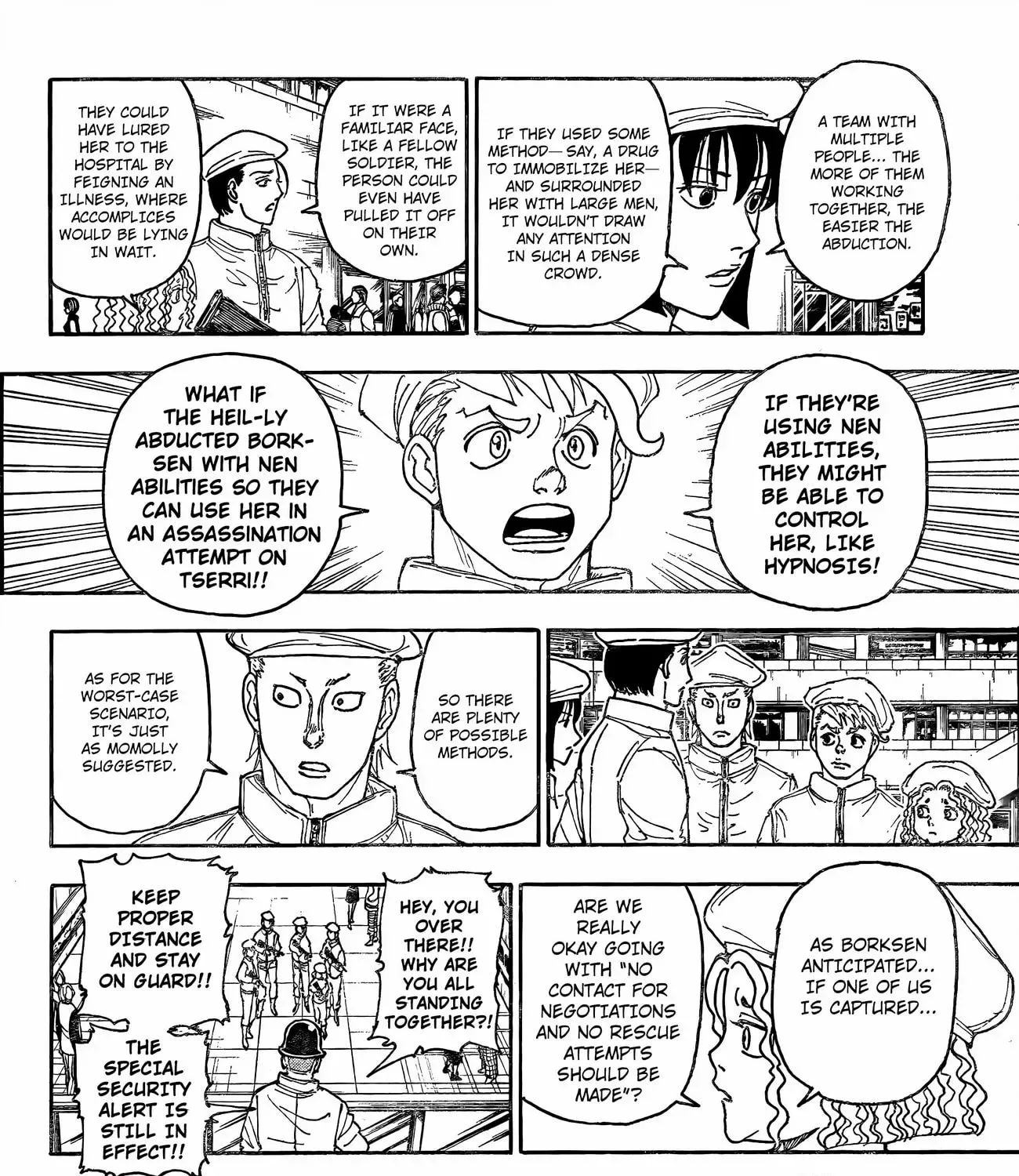 Hunter x Hunter Colored Manga, chapter 407, page 7