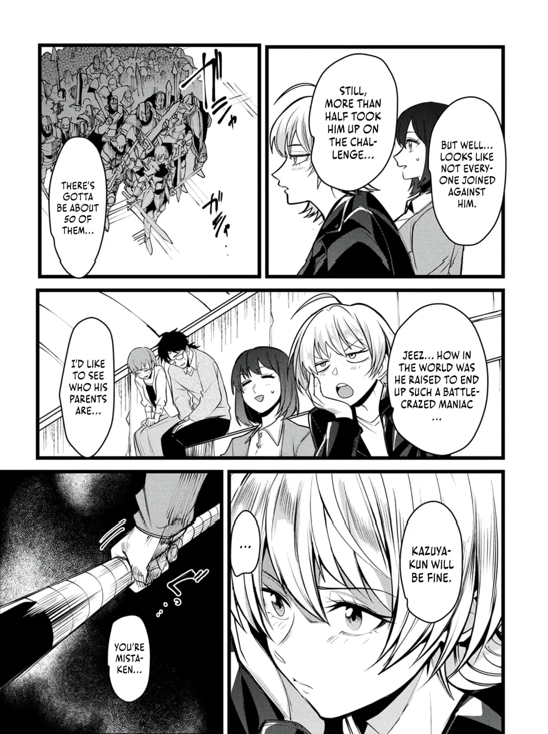 Chronicles of an Online Game Addict's Reincarnation in Another World: He Can't Use the Fighting Skill That Earned Him the Title of Fist King, so He Started Swinging a Club for Eight Hours a Day, chapter 15, page 9
