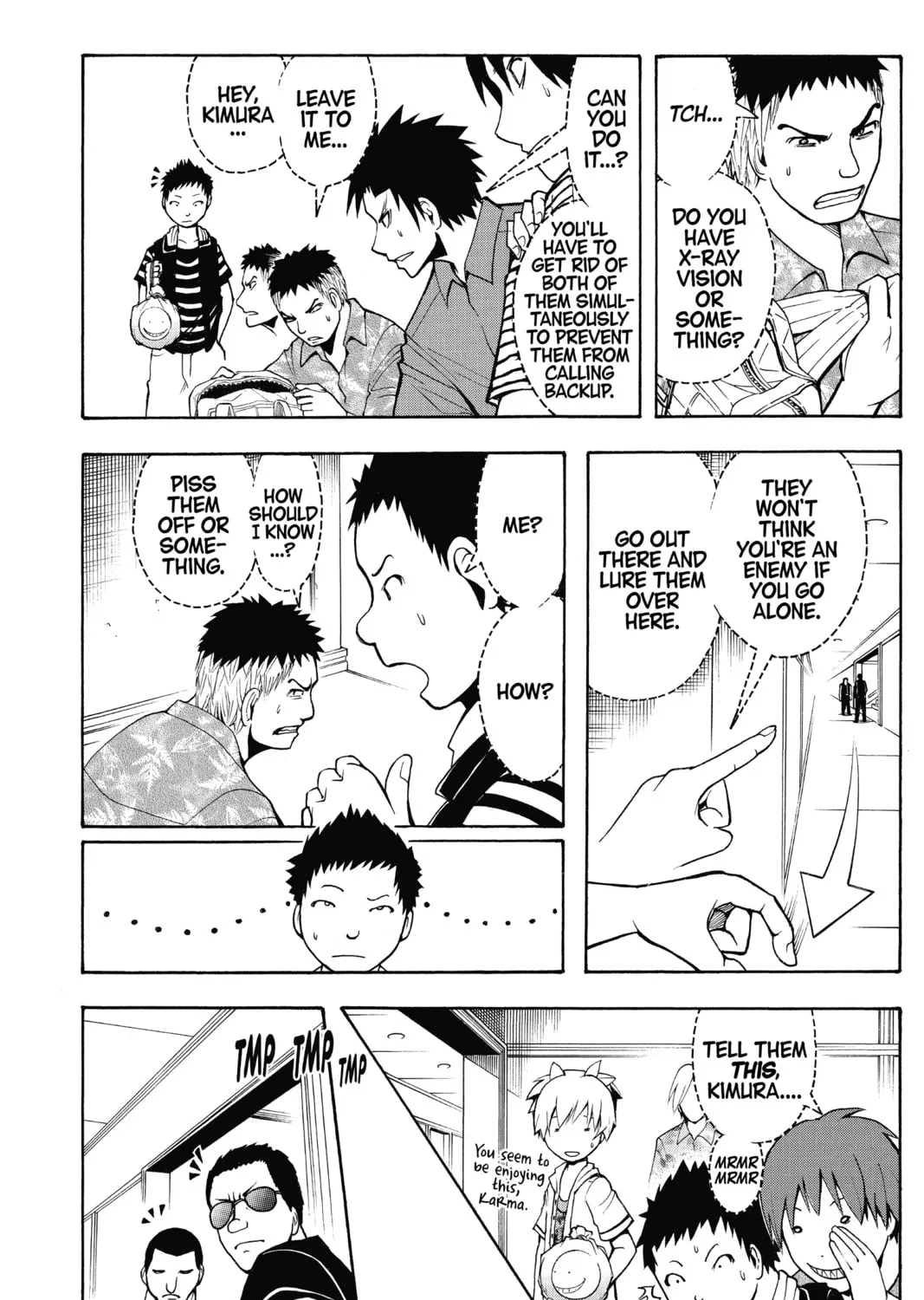 Assassination Classroom, chapter 67, page 7
